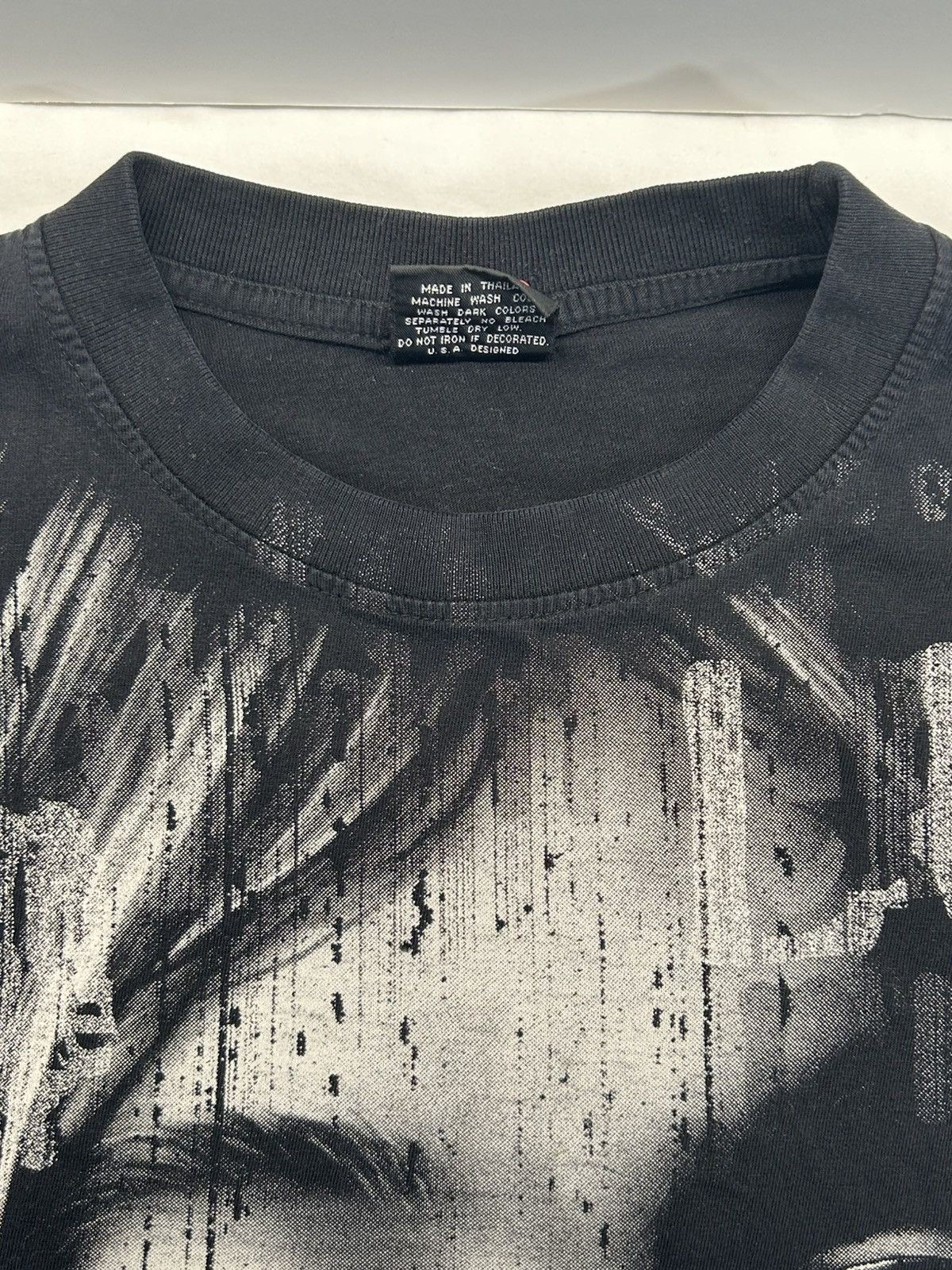Band Tees Vintage John Lennon Graphic Tee — Grunge Distressed Style Size US M / EU 48-50 / 2 - 4 Thumbnail