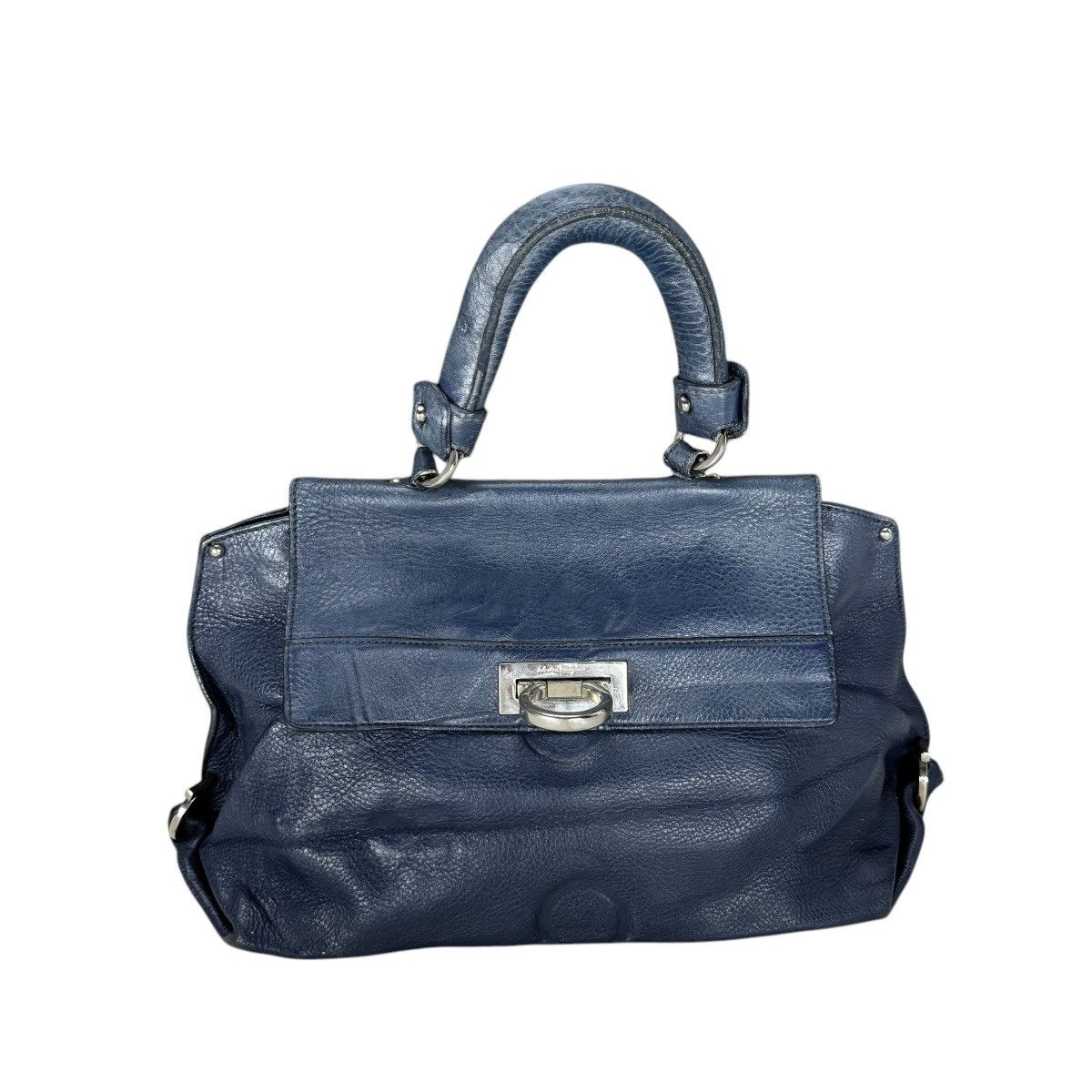 Salvatore Ferragamo 🔥SALVATORE FERRAGAMO SOFIA LEATHER HANDBAG Size ONE SIZE - 1 Thumbnail