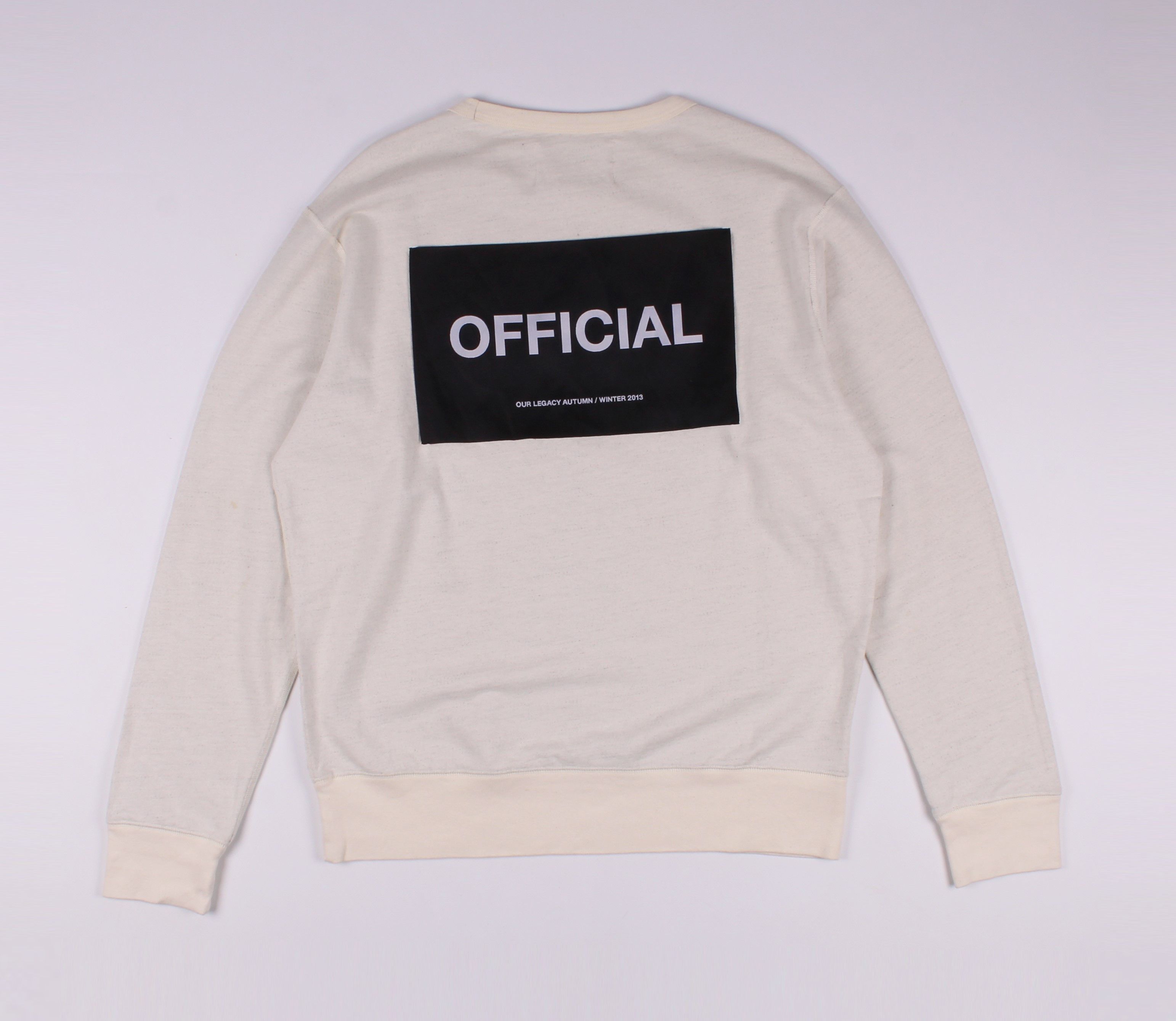 Our Legacy Our Legacy "OFFICIAL" Sweatshirt Size US L / EU 52-54 / 3 - 1 Thumbnail