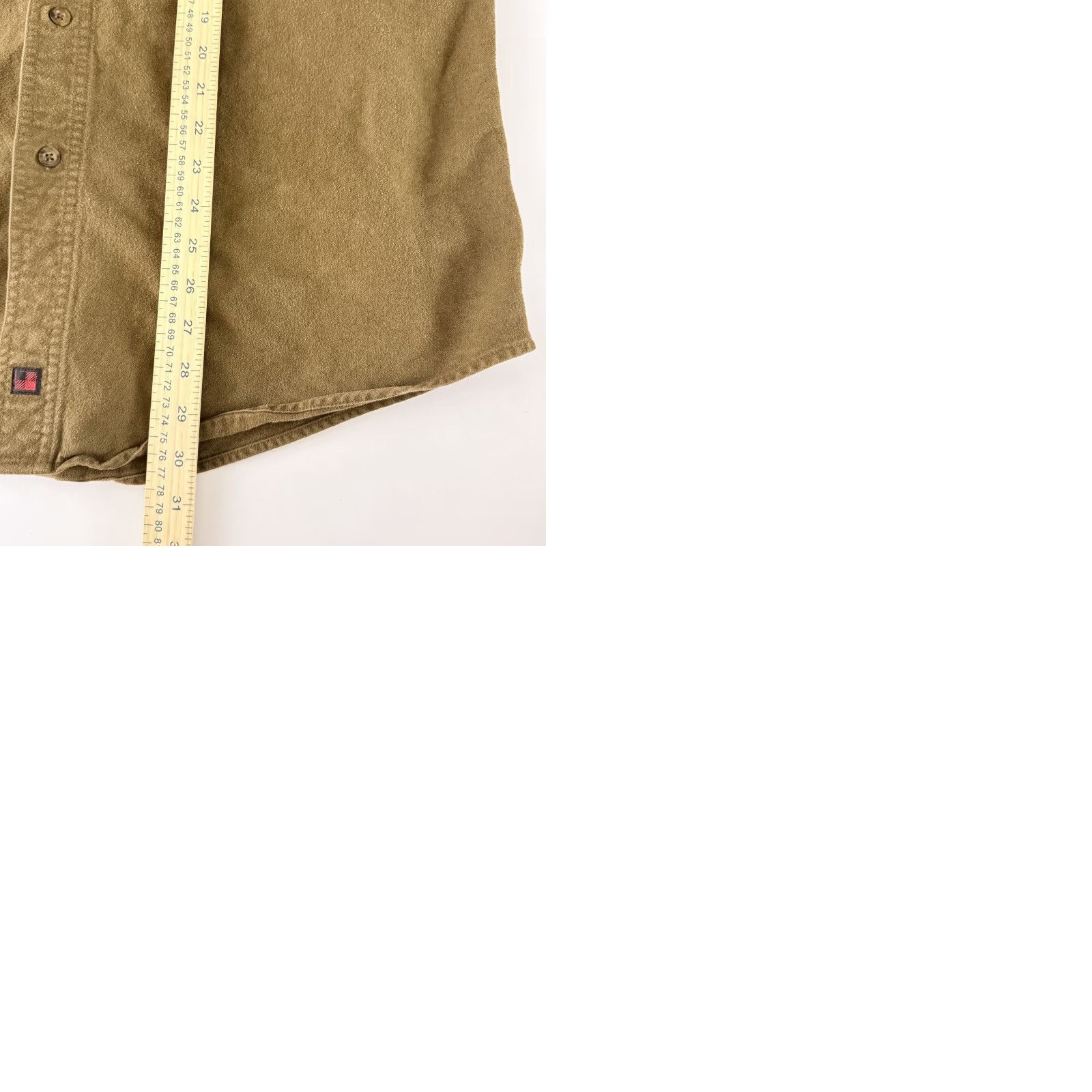 Vintage VINTAGE Woolrich Shirt Brown Plaid Long Sleeve Button-Down Mens Large Size US L / EU 52-54 / 3 - 10 Thumbnail