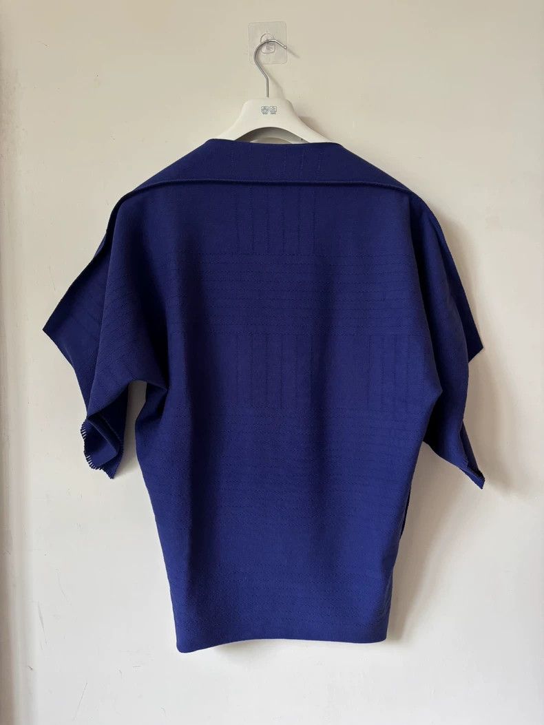 Issey Miyake Issey Miyake size:2 Royal blue knitted top Size M / US 6-8 / IT 42-44 - 2 Thumbnail