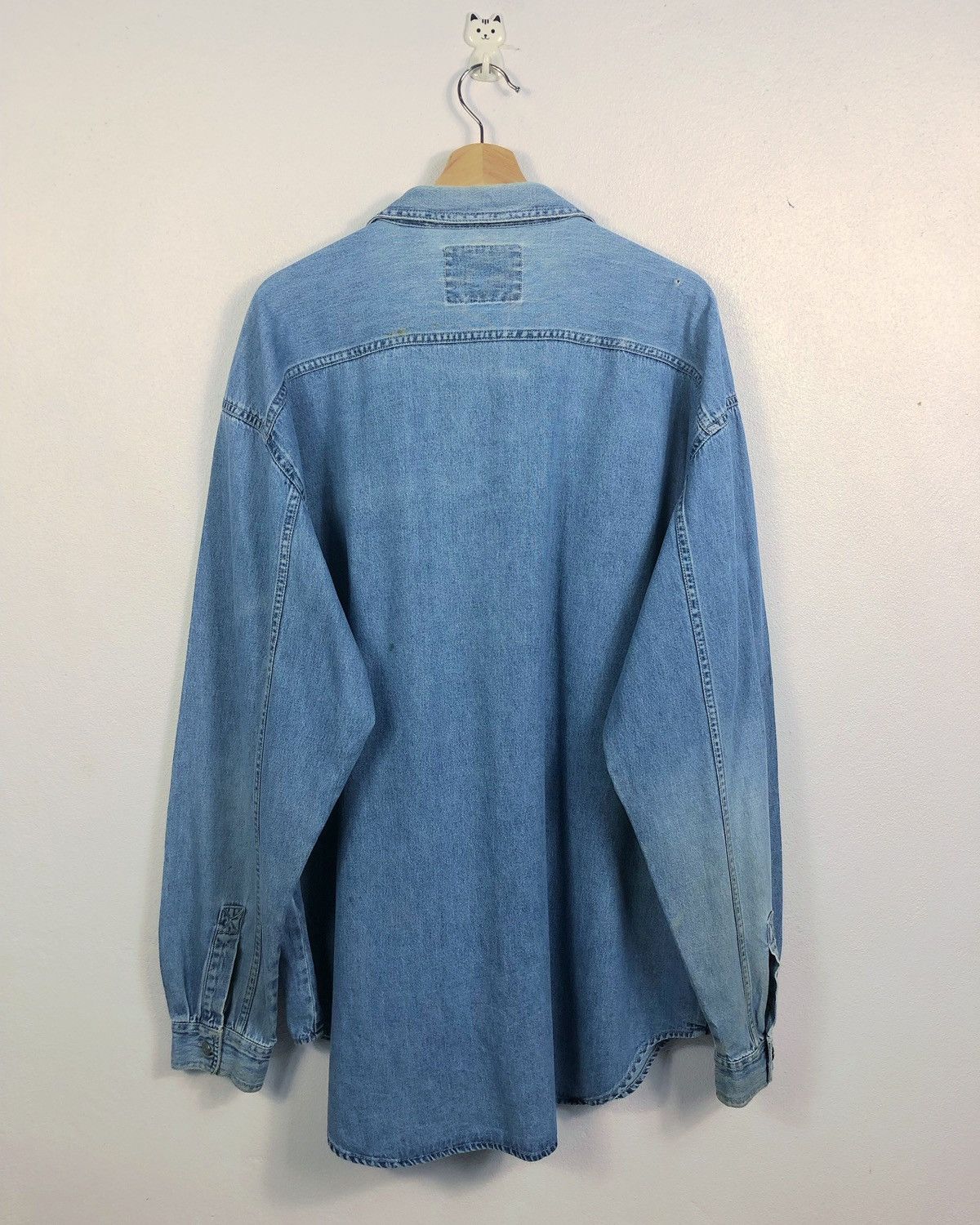 Levi's Rare Vintage Levi's Denim Button Ups Shirt Size US XL / EU 56 / 4 - 9 Thumbnail