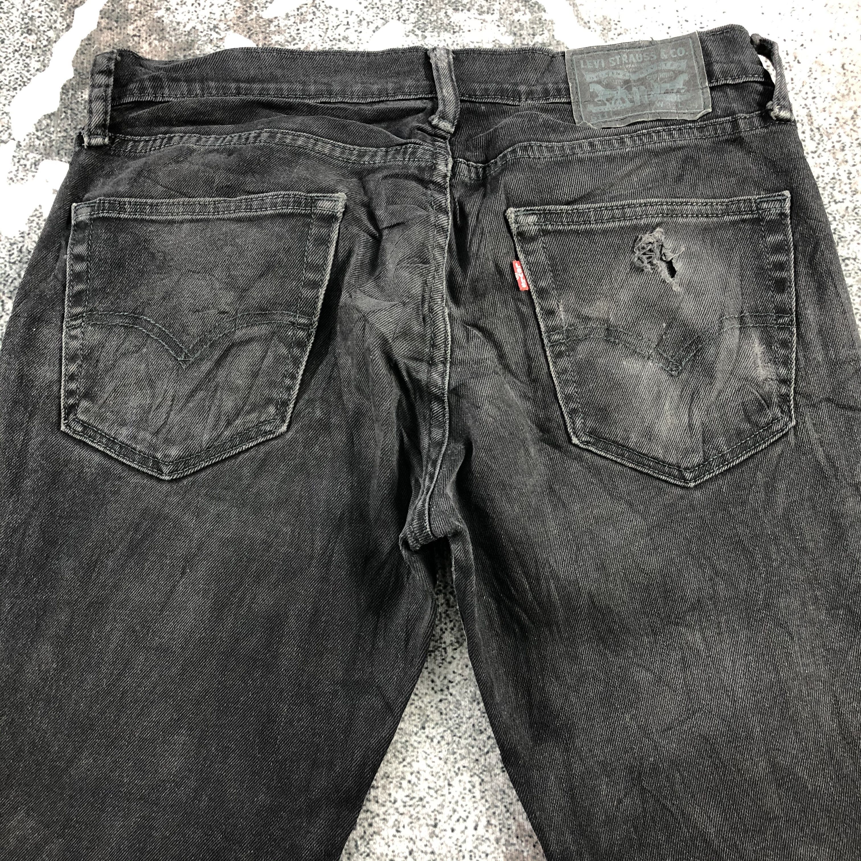Levi's Levis 511 Jeans Faded Black Denim Size US 32 / EU 48 - 4 Thumbnail