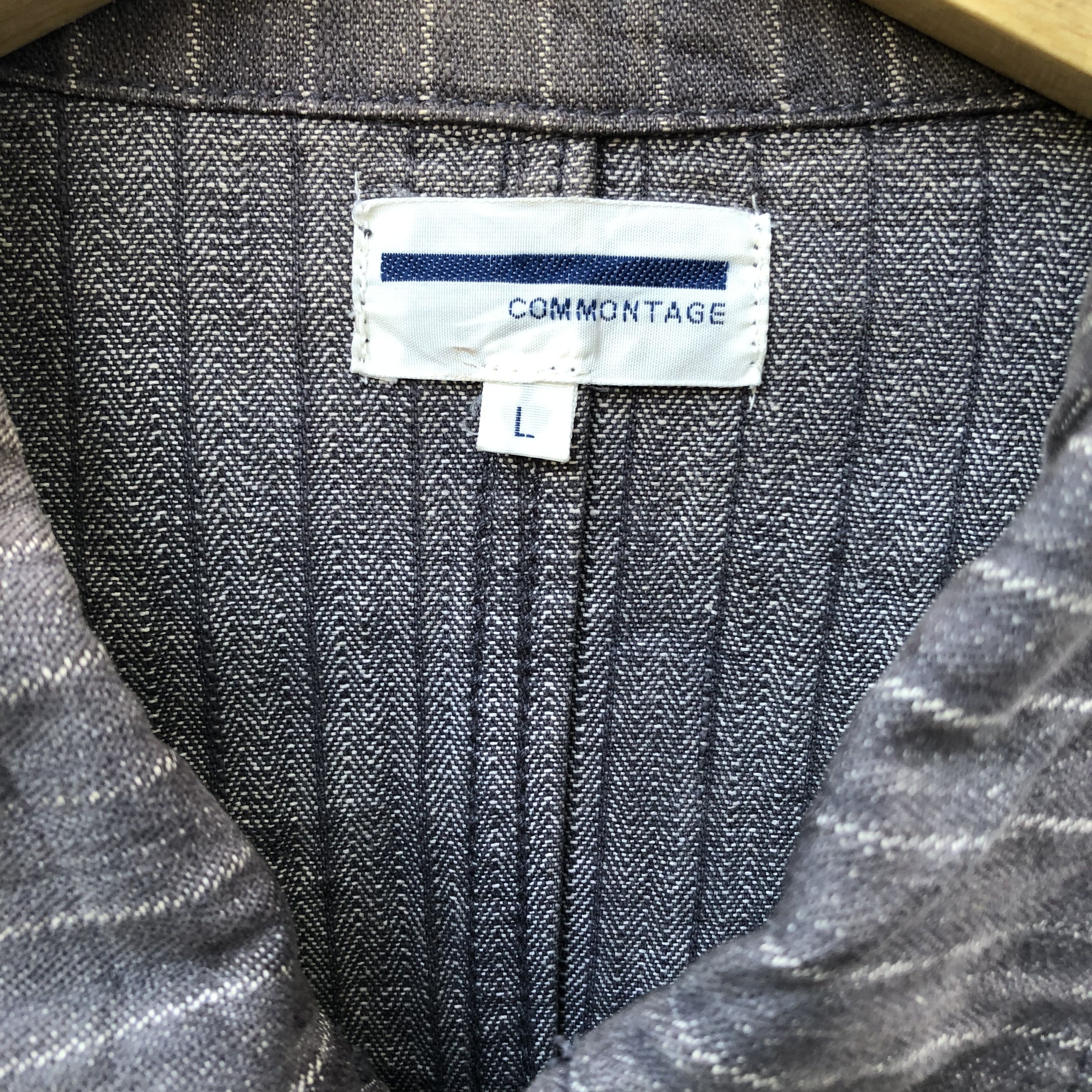 Japanese Brand Vintage commontage chore jacket Size US L / EU 52-54 / 3 - 3 Thumbnail