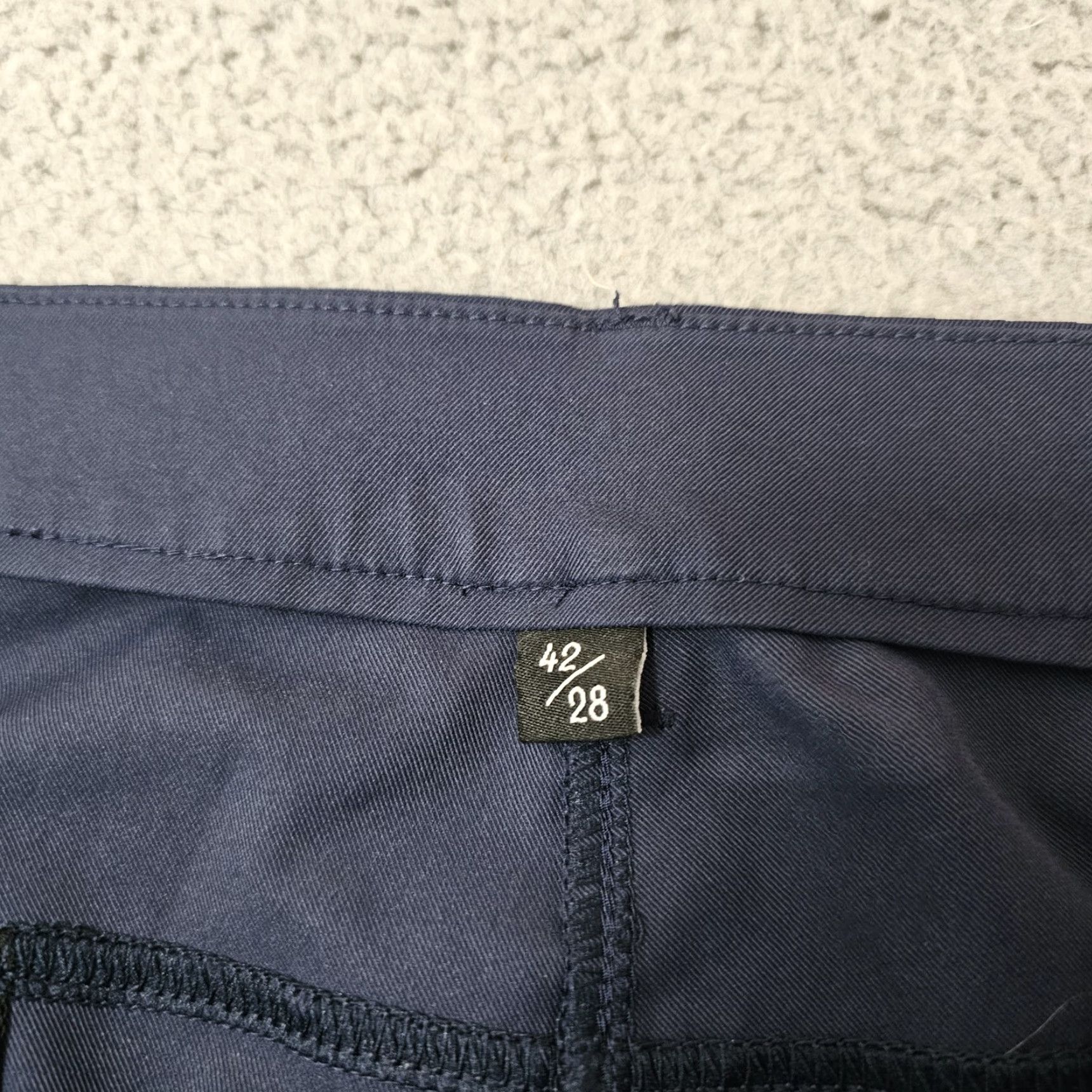 Vintage Public Rec Pants Mens 42x25 Navy Performance Stretch Golf Casual Polyester Size US 42 / EU 58 - 3 Thumbnail