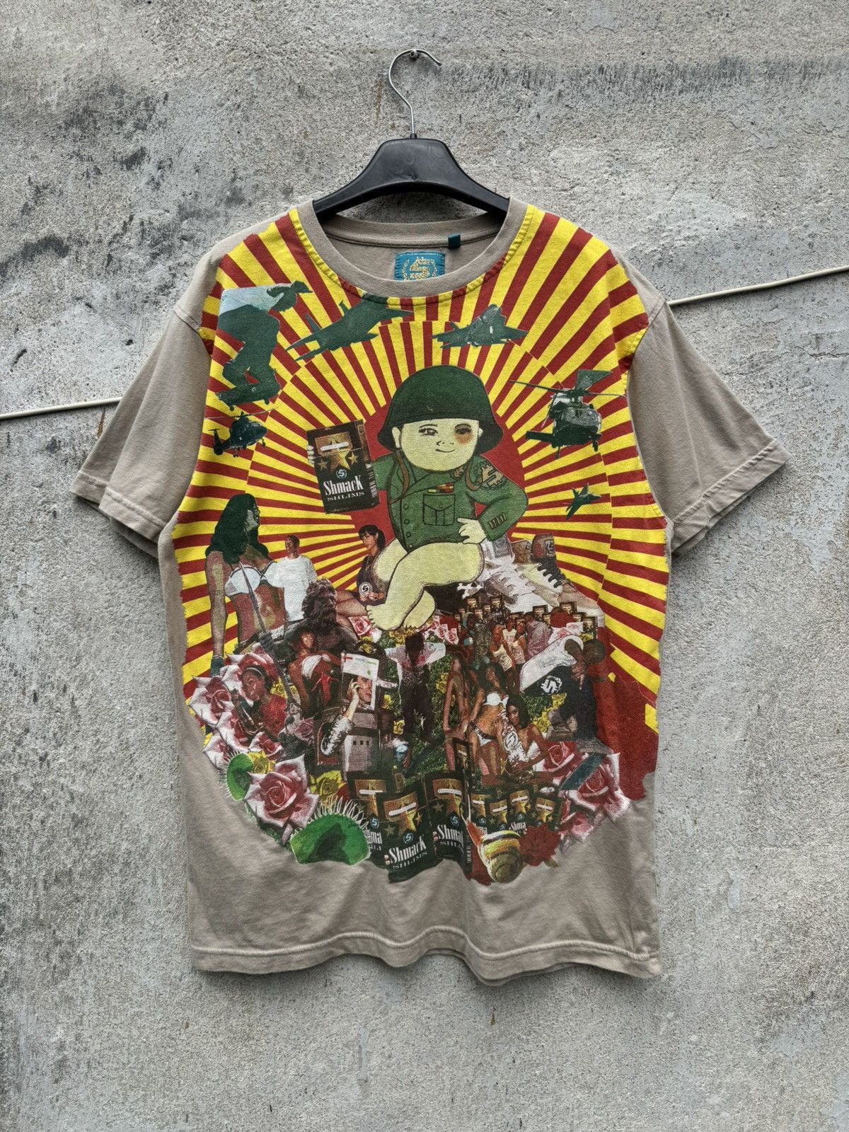 Shmack Y2K Shmack AOP Tshirt Japanese Brand JPG Type Bape Nigo SWAG Size US M / EU 48-50 / 2 - 1 Thumbnail