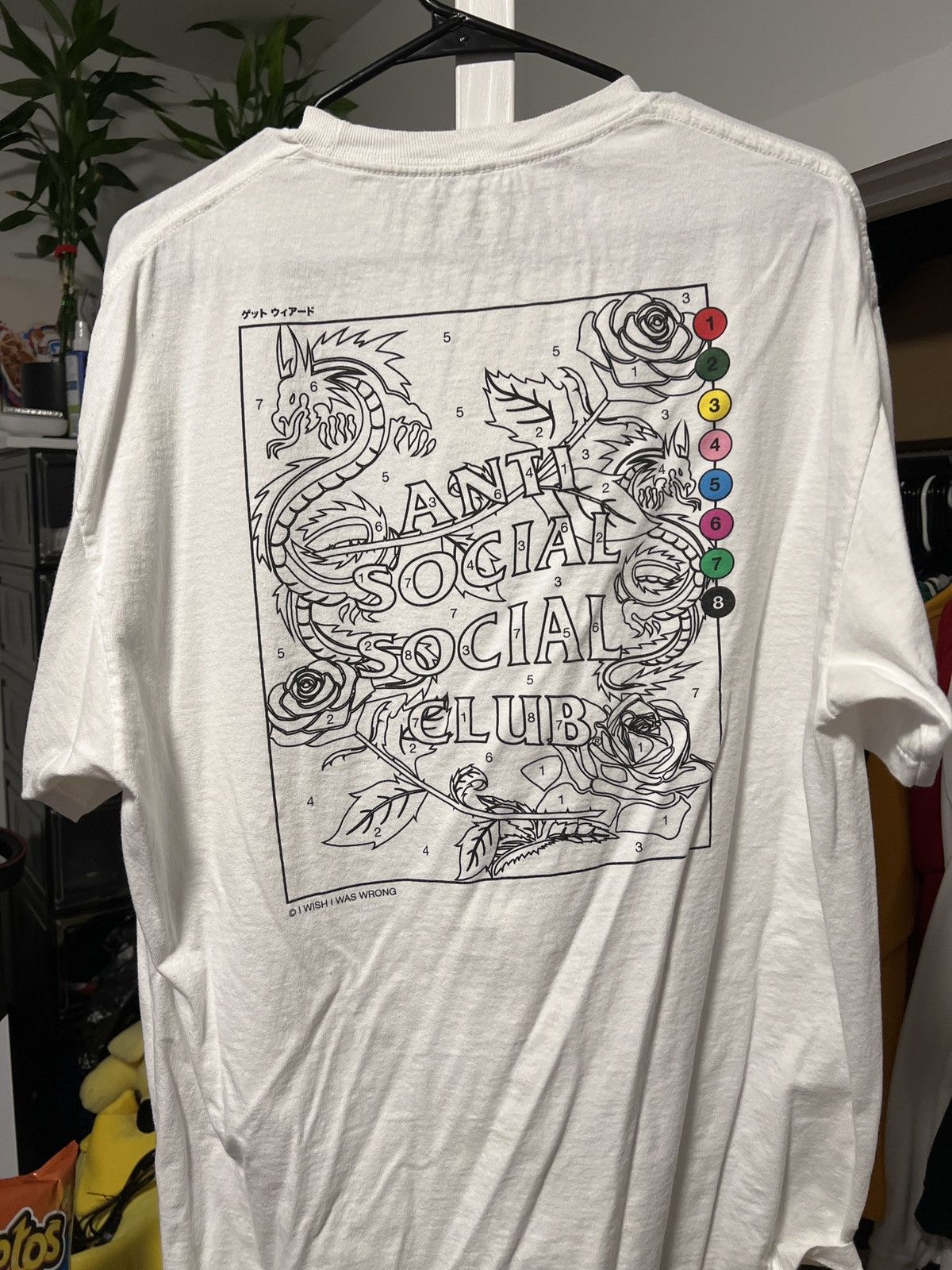 Anti Social Social Club ASSC white tee Size US XL / EU 56 / 4 - 2 Thumbnail
