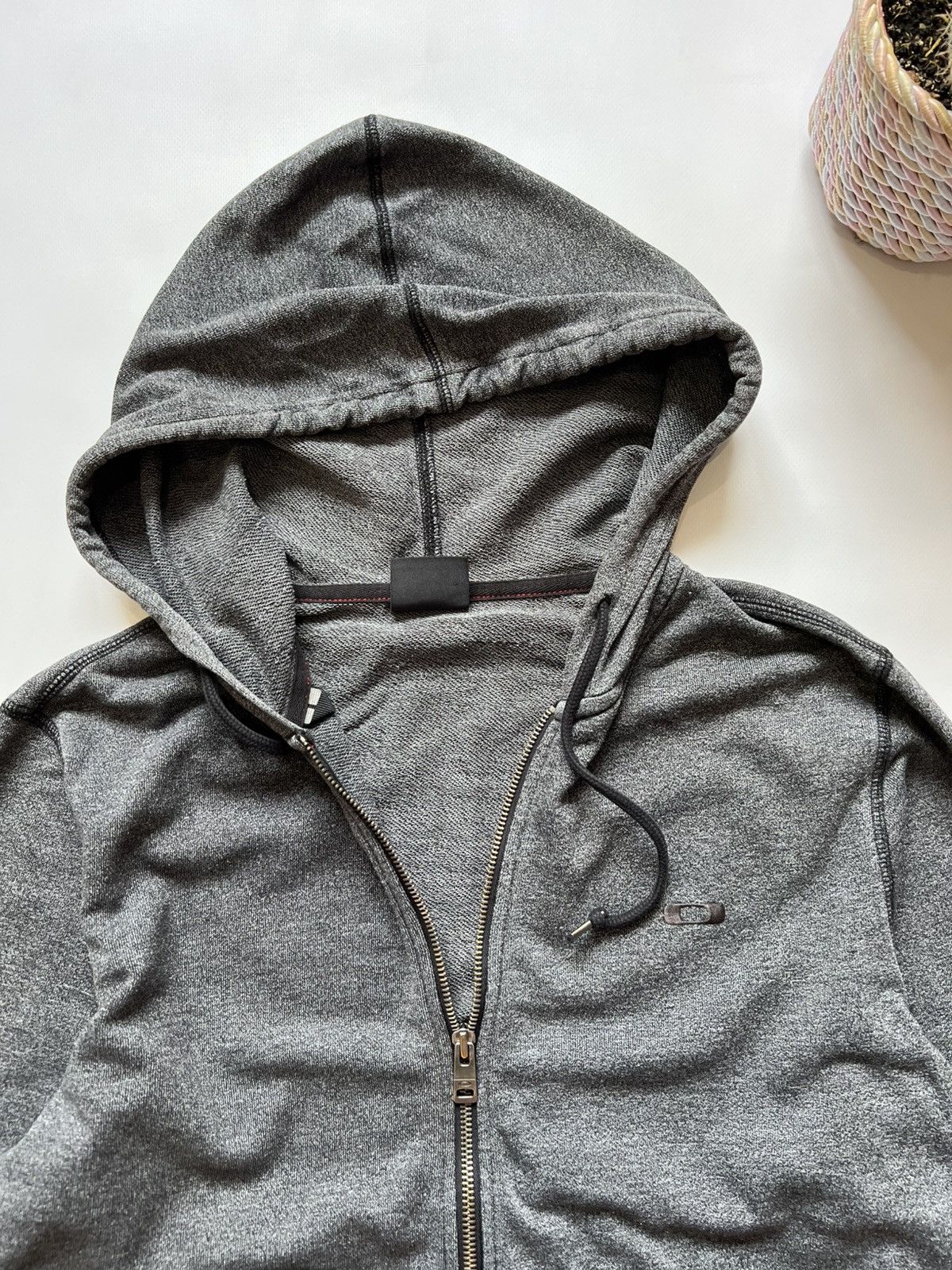 Oakley Oakley Zip Up Sweater Hoodie Grey Rare Size US S / EU 44-46 / 1 - 4 Thumbnail
