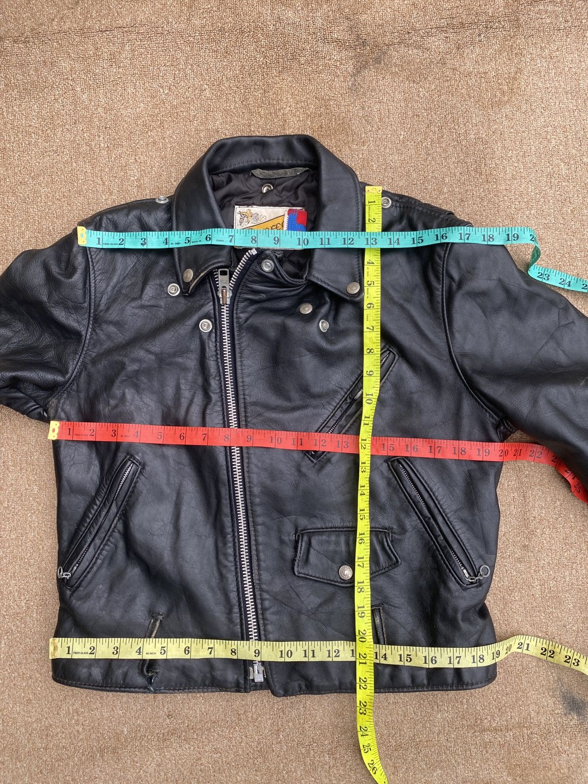 Schott × Vintage Vintage schott perfector double colar leather jacket Size US M / EU 48-50 / 2 - 9 Thumbnail
