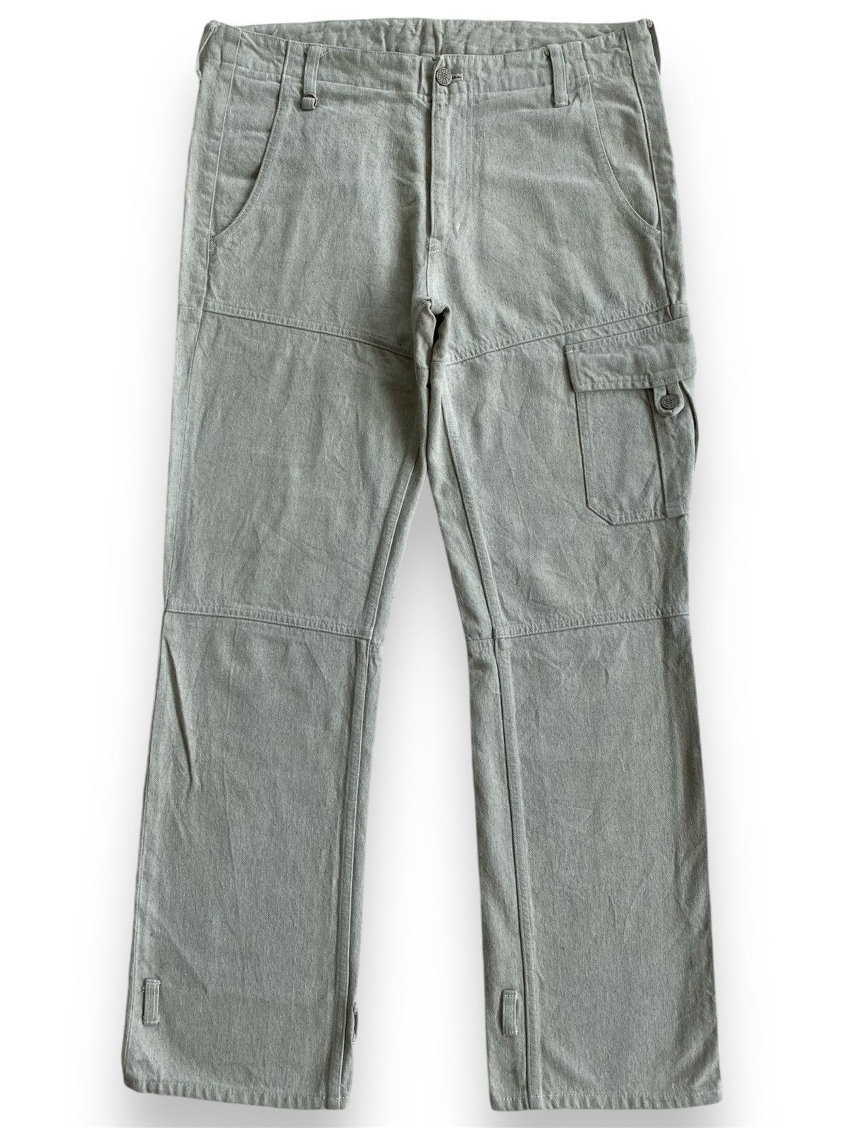 Hysteric Glamour Ozone Rocks Hysteric Glamour Denim Cargos Size US 34 / EU 50 - 2 Thumbnail