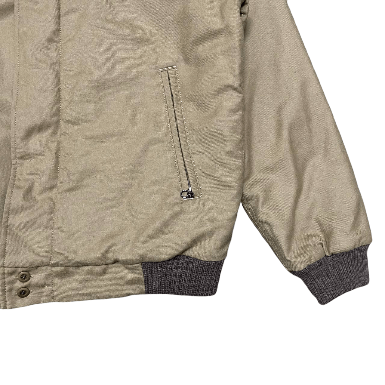 Issey Miyake Vintage Brown by 2-Tacs Wool Bomber Jacket Issey Style Size US L / EU 52-54 / 3 - 4 Thumbnail