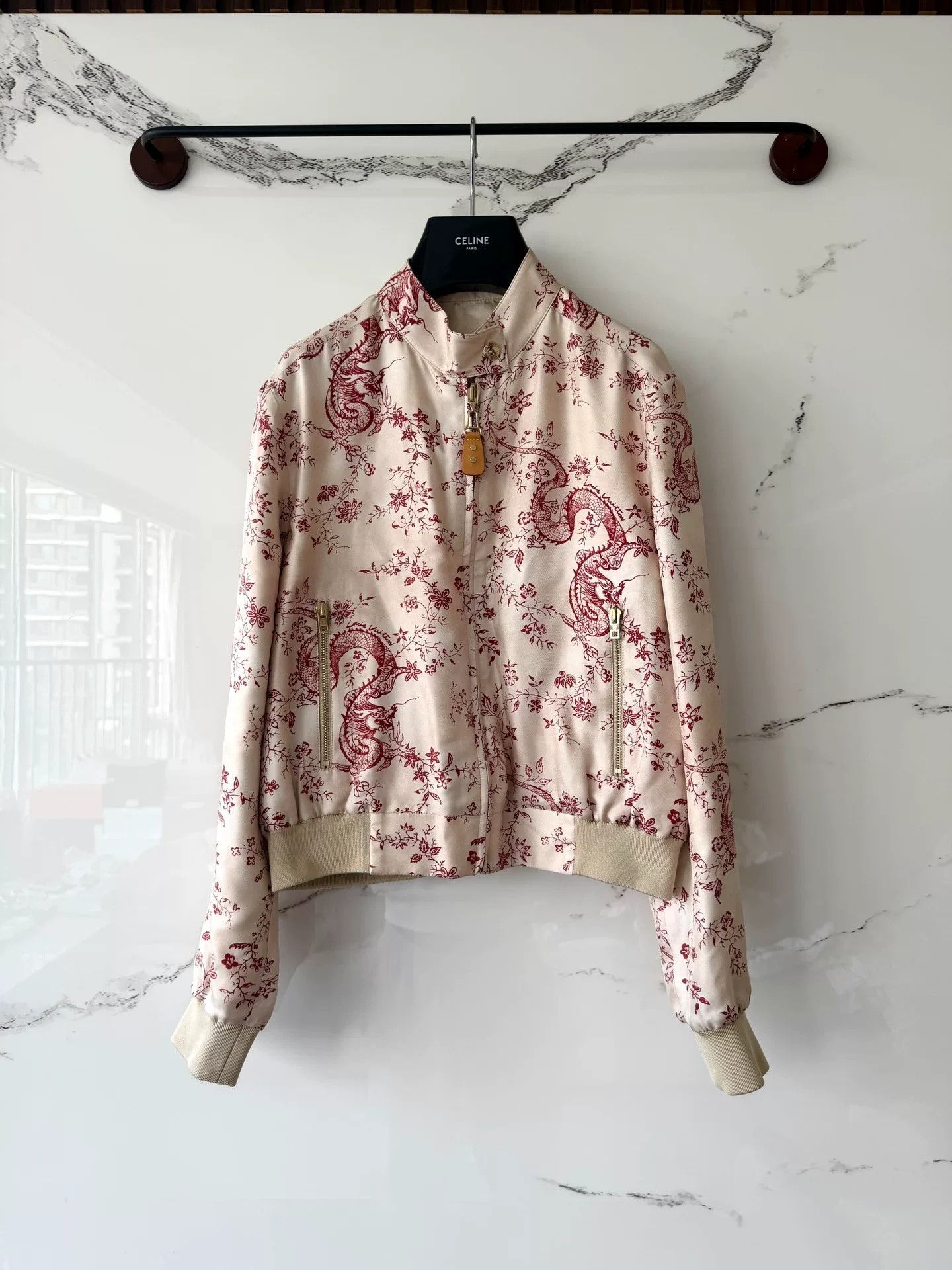 Louis Vuitton limited edition floral print bomber jacket Size S / US 4 / IT 40 - 1 Thumbnail