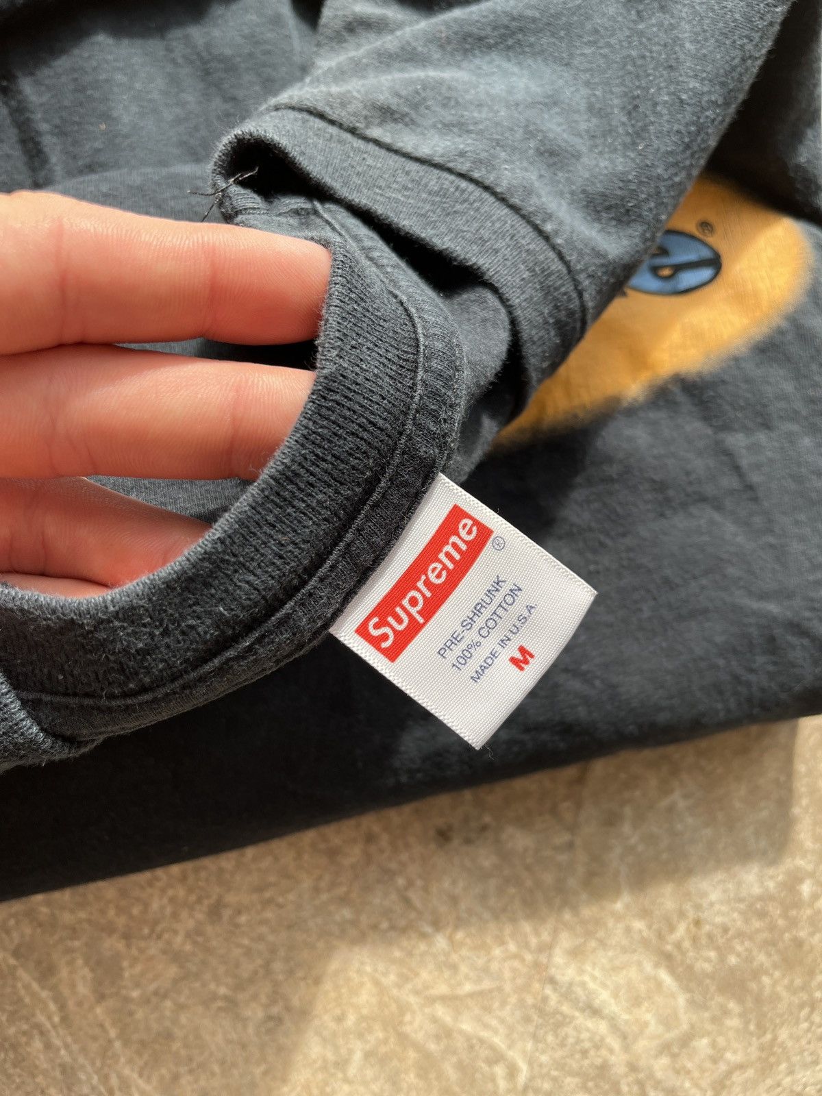 Supreme Supreme Ripple Oval Logo Longsleeve Size US M / EU 48-50 / 2 - 5 Thumbnail
