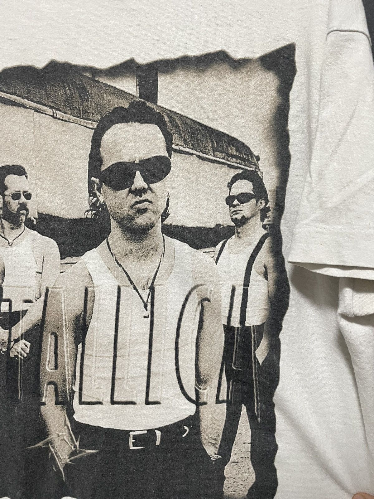Band Tees × Metallica × Vintage Vintage 1996 Metallica Poor Touring Me Europe 96/97 T Shirt Size US L / EU 52-54 / 3 - 5 Thumbnail