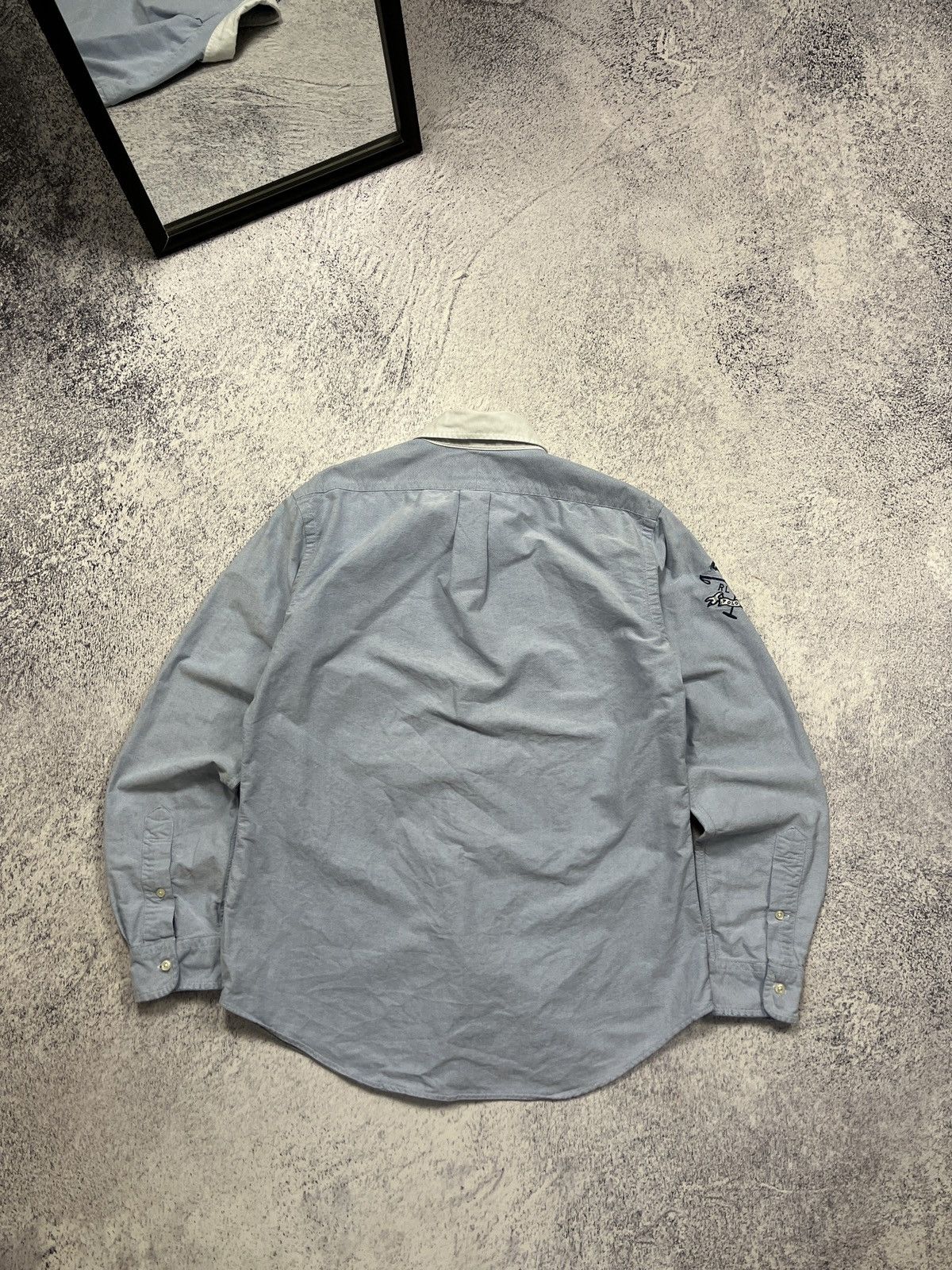 Polo Ralph Lauren × Ralph Lauren × Vintage Polo Ralph Lauren Mercer Bleecker Classic 2009 Team Shirt Size US M / EU 48-50 / 2 - 15 Thumbnail