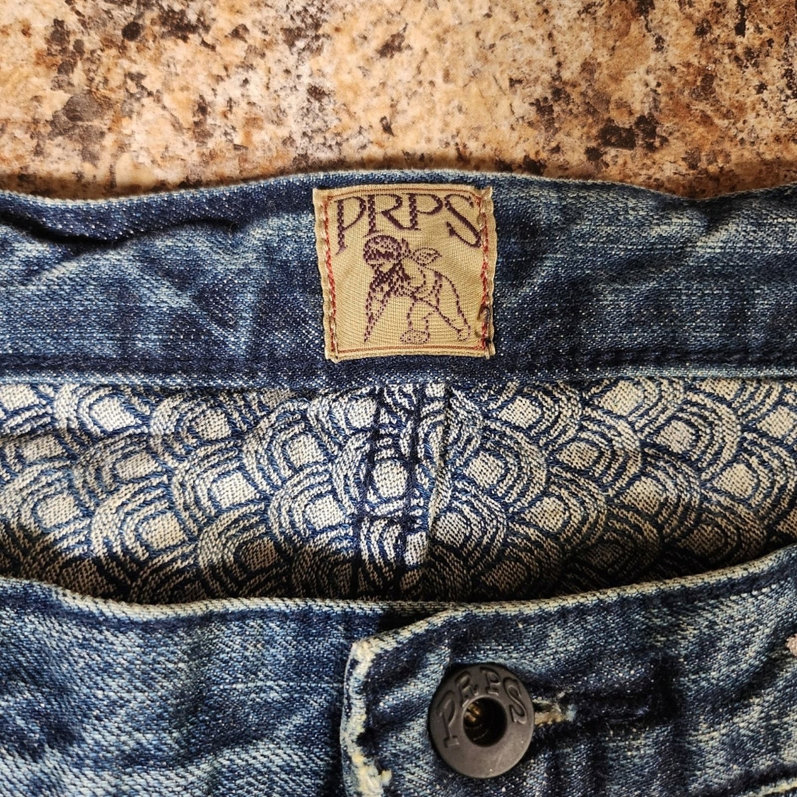 Prps PRPS Silver Splash Jeans Size US 40 / EU 56 - 13 Thumbnail