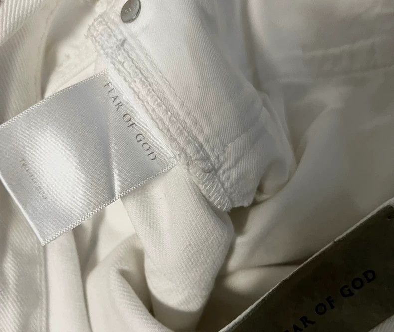 Fear of God Fear of God 4th white jeans Size US 29 - 5 Thumbnail