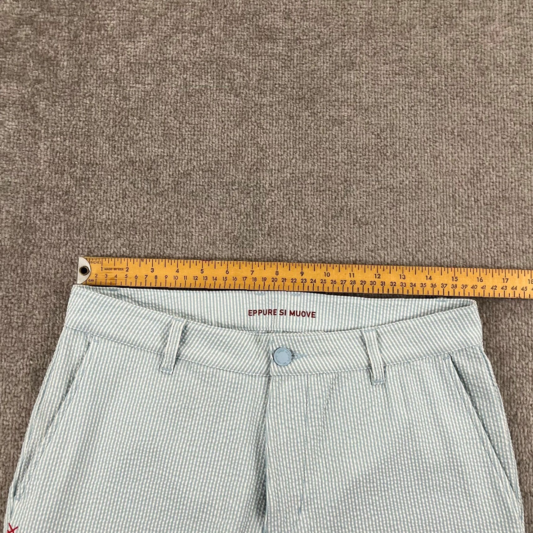 Rhone Rhone Pants Mens 30x26 Seersucker Stretch Resort Cool Blue Golf Chino Size US 30 / EU 46 - 5 Thumbnail