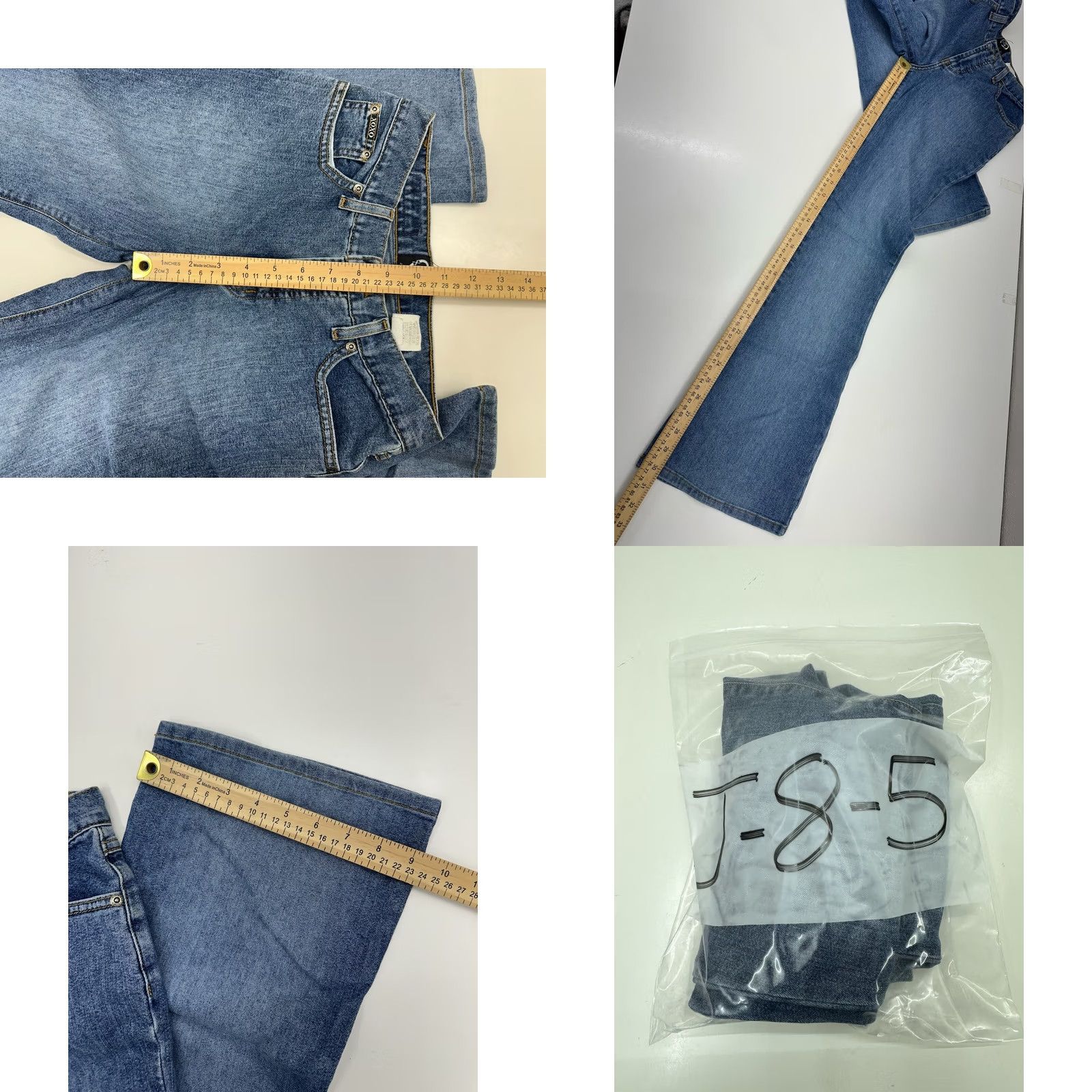 XOXO XOXO Jeans Juniors Jeans Size 3/4 Bootcut Denim Y2K Jeans Blue Women Regular 5-Pocket Comfort Stretch Size 26" / US 2 / IT 38 - 8 Thumbnail