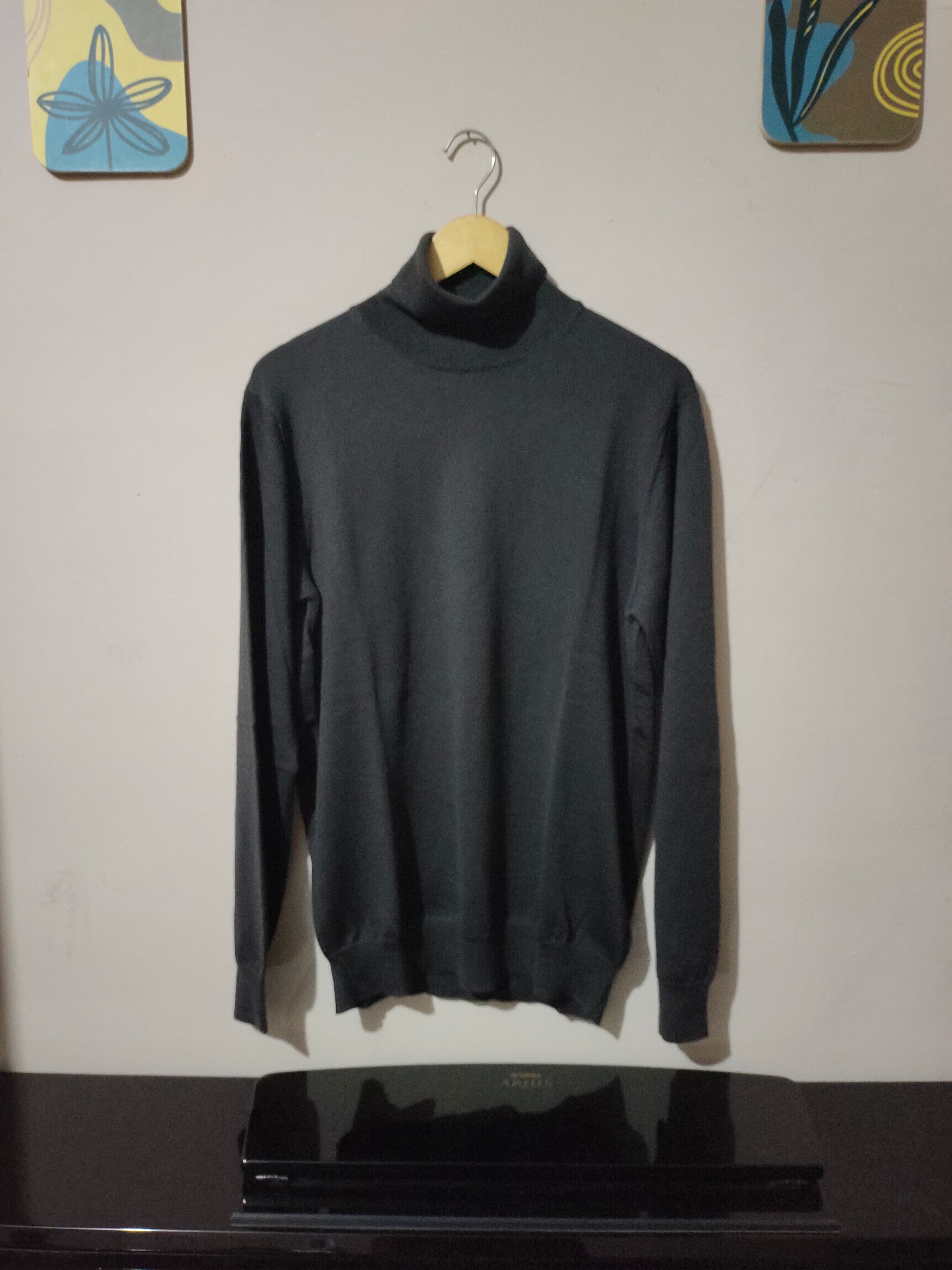 Drumohr Drumohr x Man On The Boon Wool Turtleneck Made in Italy Size US L / EU 52-54 / 3 - 1 Thumbnail
