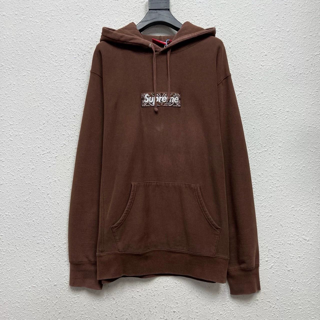 Supreme Supreme Brown Box Logo Hooded Sweatshirt Size US XL / EU 56 / 4 - 1 Thumbnail