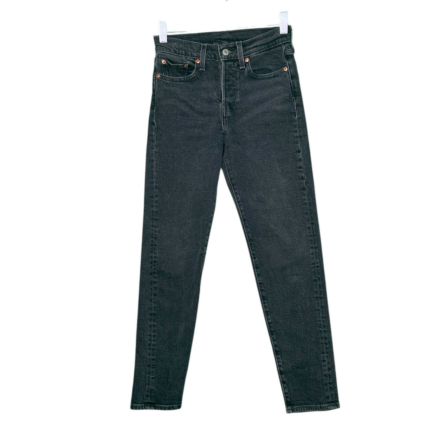 Levi's Levi's black button closures jeans size 24 - 0 Size 25" / US 0 / IT 36 - 1 Thumbnail