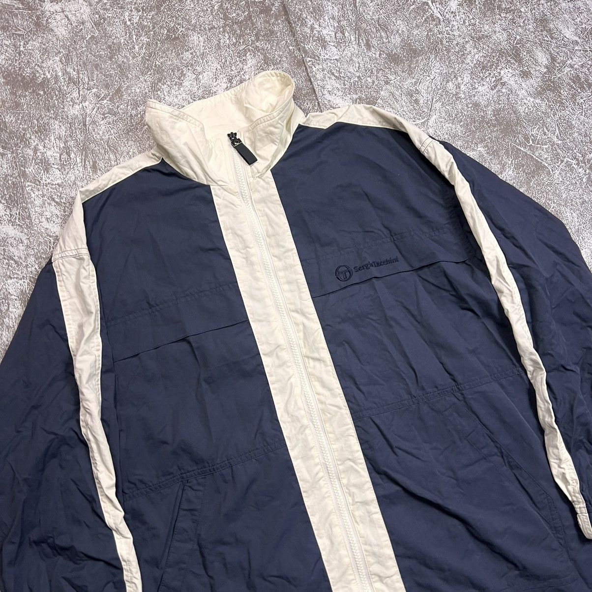 Sergio Tacchini × Vintage Vintage Sergio Tacchini Tracksuit Top/Vest size XL Size US M / EU 48-50 / 2 - 2 Thumbnail