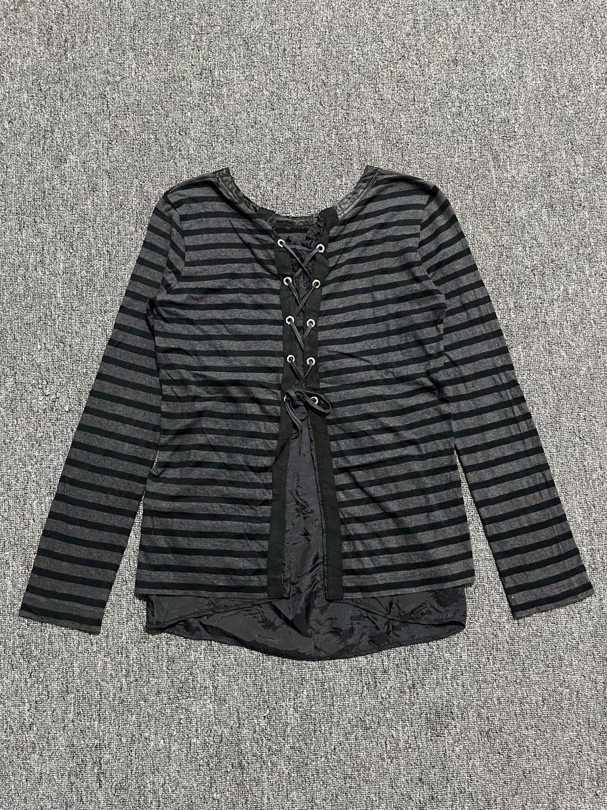 Sacai sacai luck striped knit longsleeve Size M / US 6-8 / IT 42-44 - 1 Thumbnail