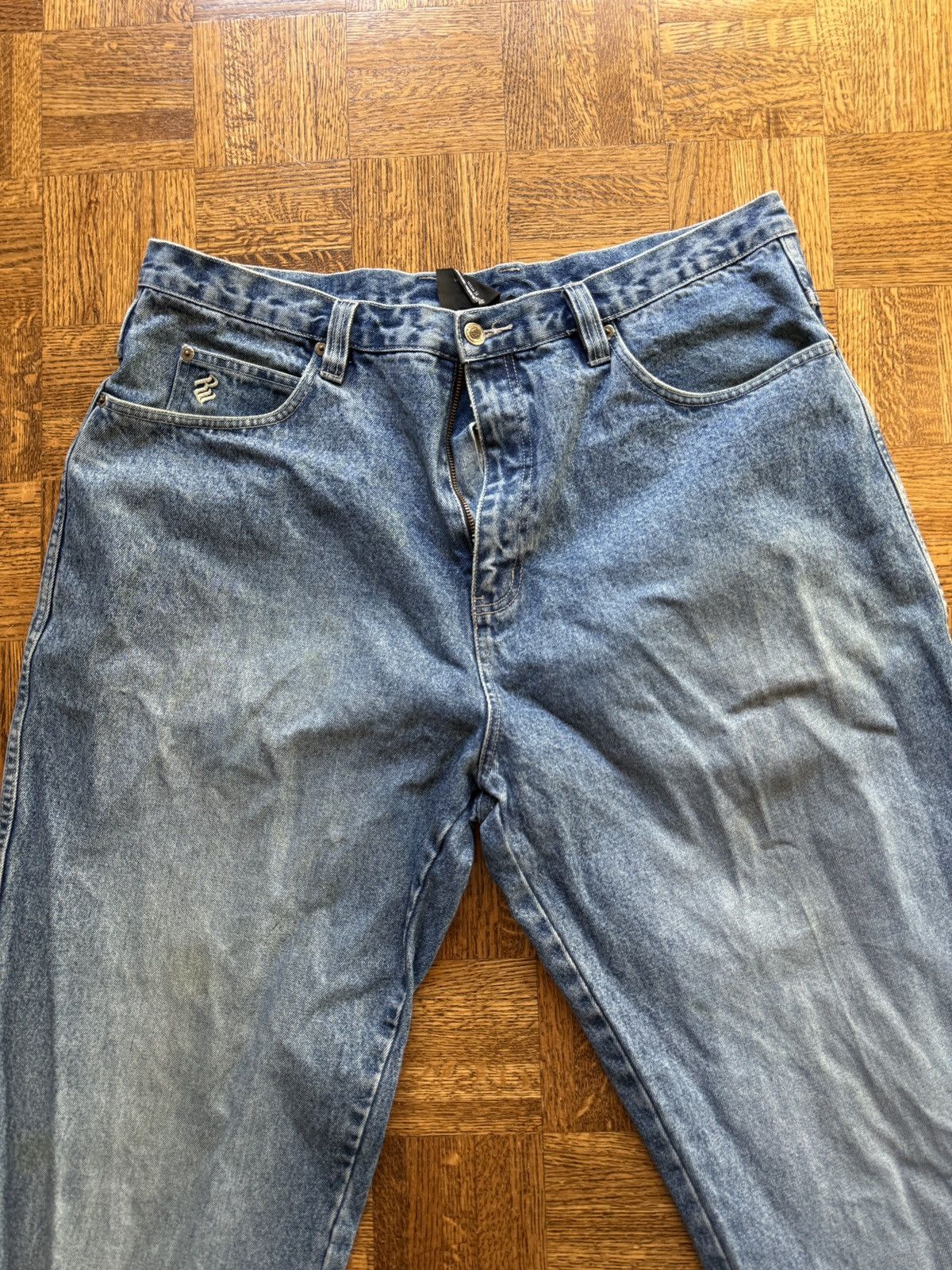 Rocawear Vintage Y2K Rocawear Embroidered Baggy Denim Jeans Size US 40 / EU 56 - 5 Thumbnail