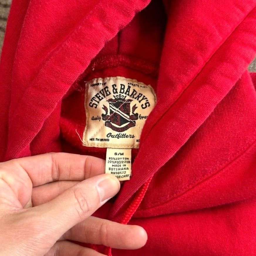 Vintage VINTAGE 90s Ohio State Buckeyes Hoodie Sweatshirt Mens Size M Red Embroidered Pullover Long Sleeve Size US M / EU 48-50 / 2 - 3 Thumbnail