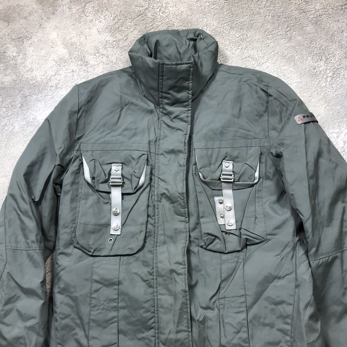Vintage Vintage 90s Quilted Puffer Jacket Gorpcore Streetwear Grey L Size US L / EU 52-54 / 3 - 3 Thumbnail