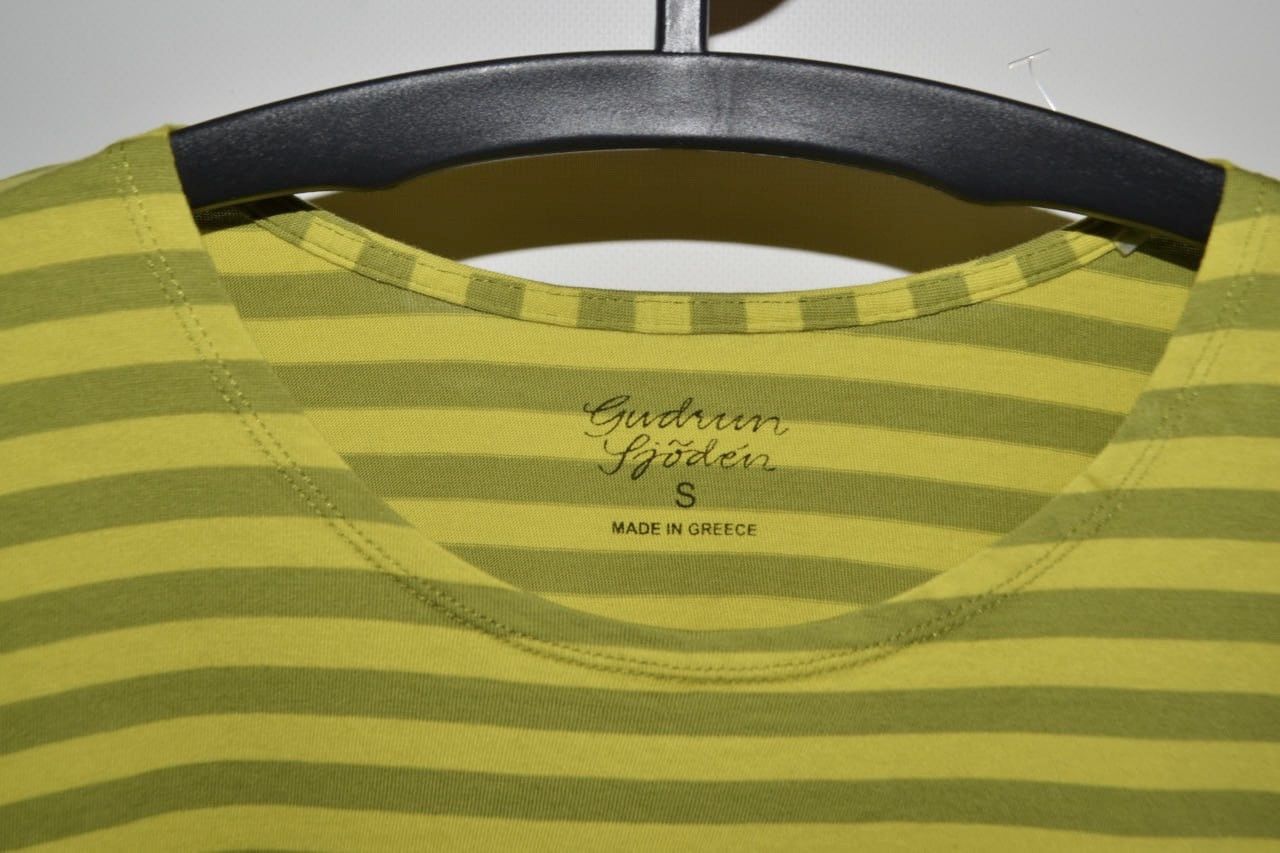 Gudrun Sjoden Gudrun Sjoden Striped Pullover Long Sleeve Green Size S Size S / US 4 / IT 40 - 3 Thumbnail