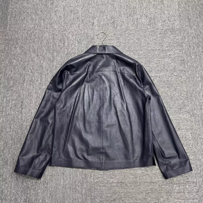 Loewe loewe Solid-color embossed logo lambskin jacket 2506-Nextar Size XXS / US 00 / IT 34 - 5 Thumbnail