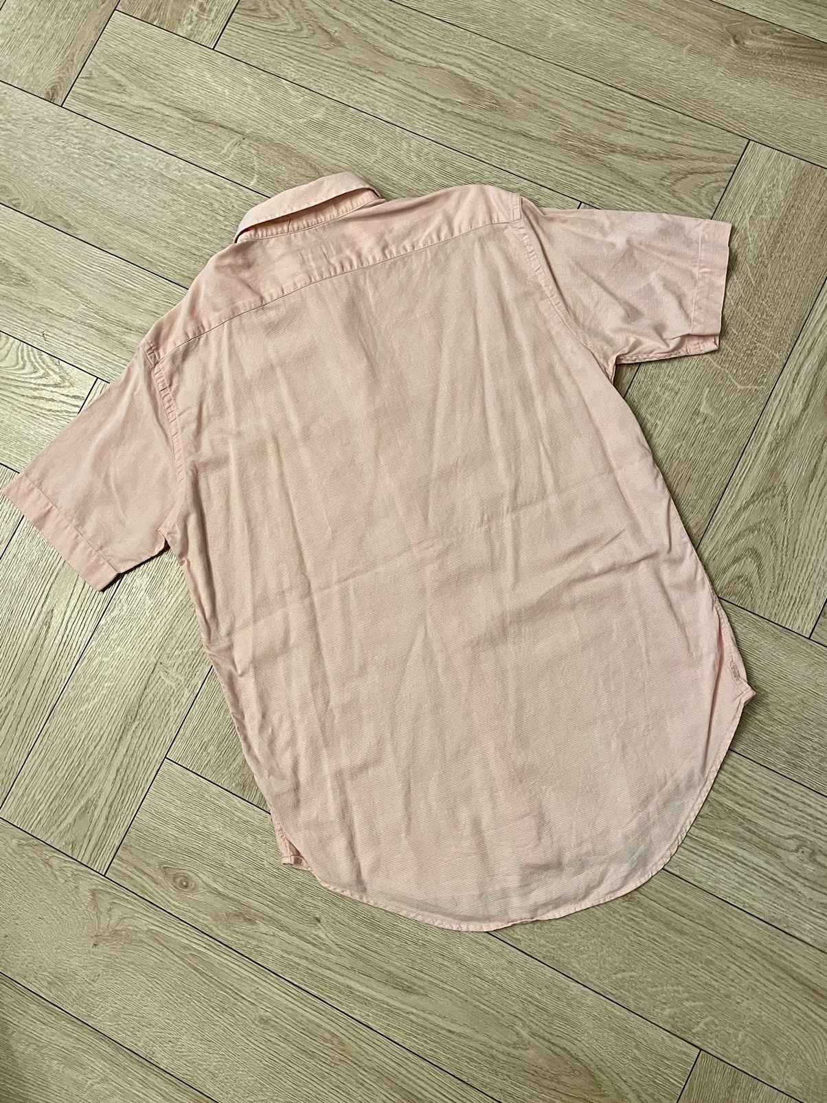 Armani Vintage Armani Jeans Shirt Mens Short Sleeve Button Up AJ Size US L / EU 52-54 / 3 - 6 Thumbnail