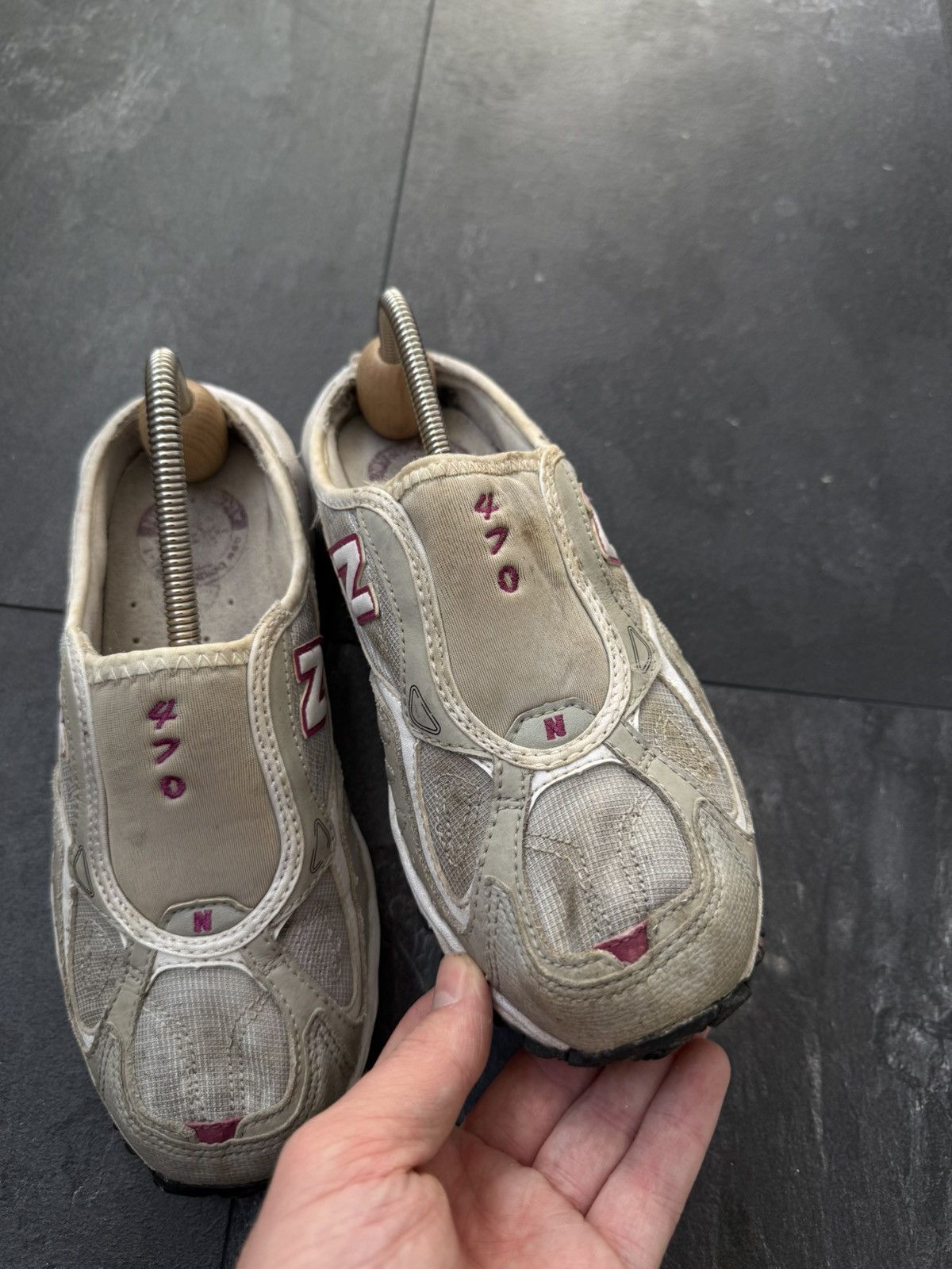 New Balance × Vintage Vintage new balance 470 slip on sneakers Size US 8 / IT 38 - 5 Thumbnail