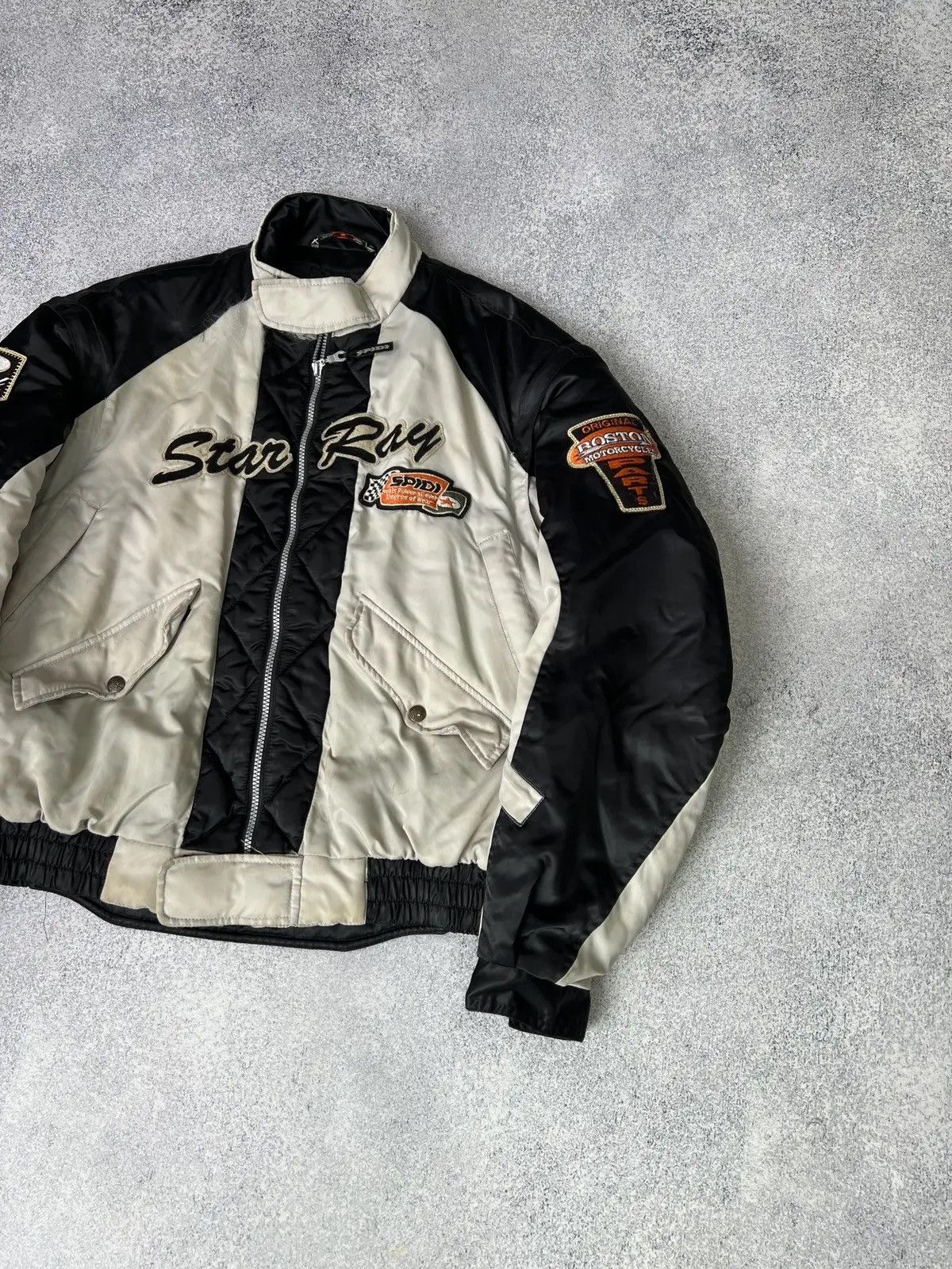 Vintage Vintage Racing Motorcycle retro jacket Spidi Size US XL / EU 56 / 4 - 2 Thumbnail