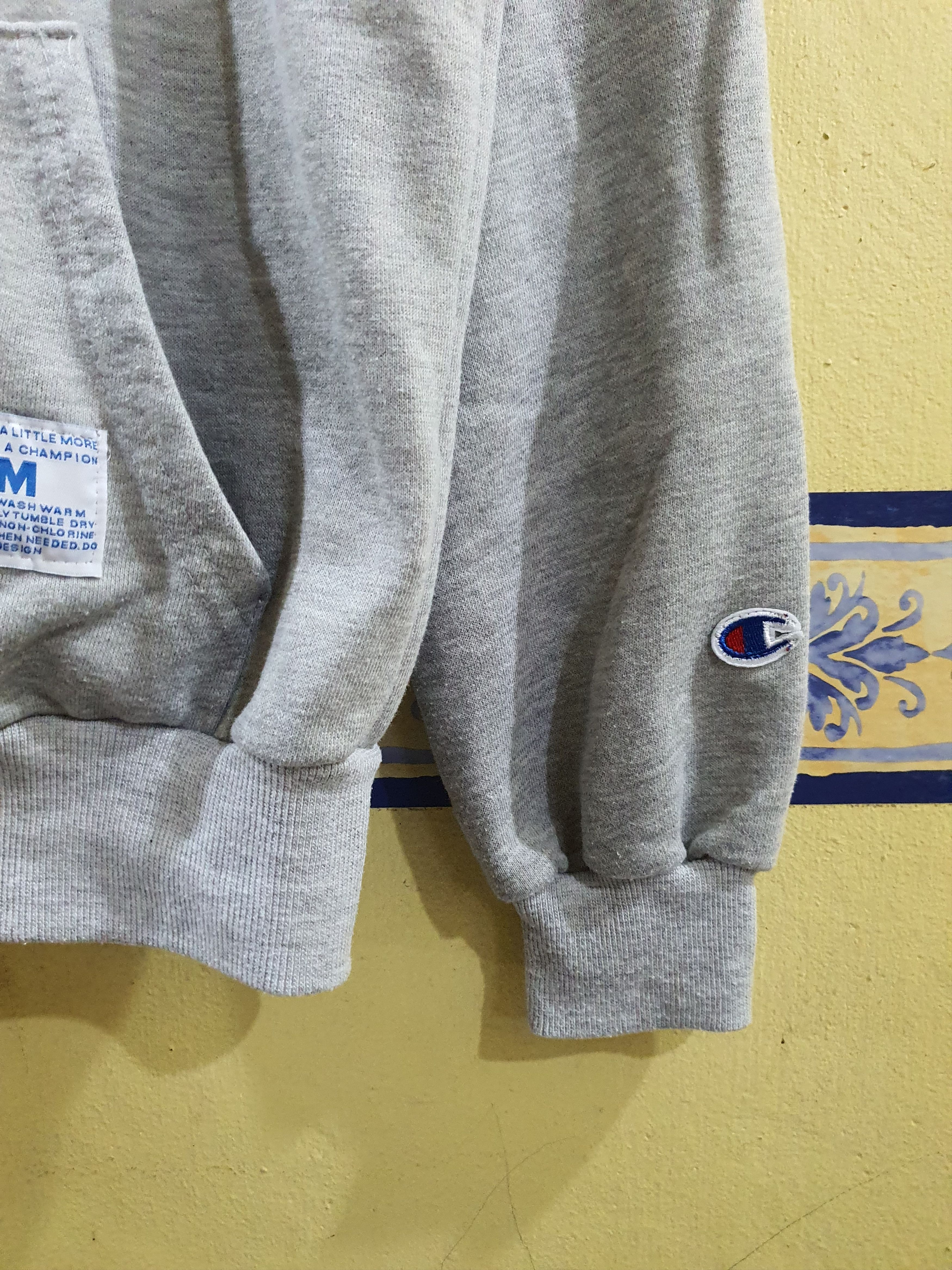 Champion Champion x Supreme hooded sweatshirt in ash grey Size US M / EU 48-50 / 2 - 7 Thumbnail