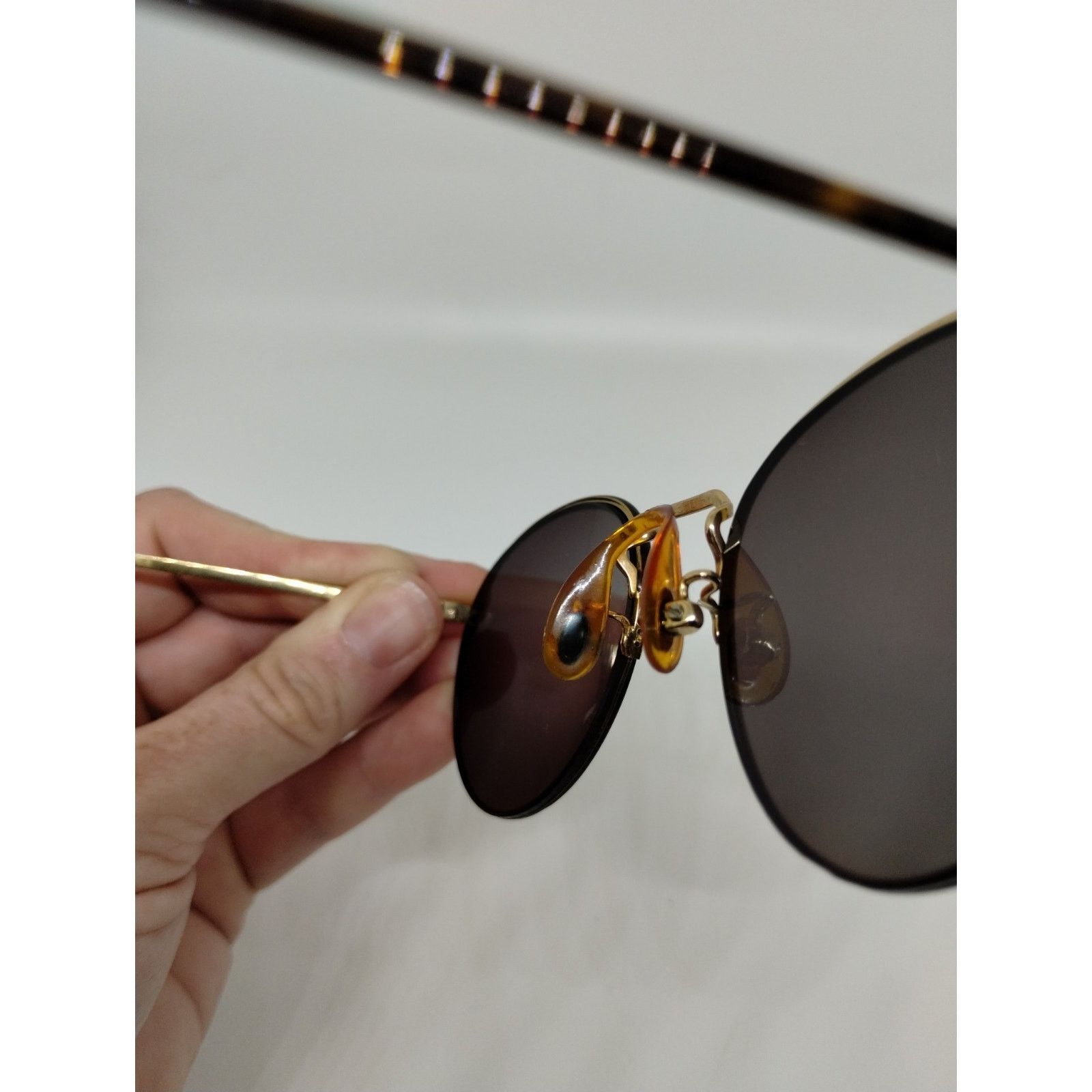 Polo Ralph Lauren Polo Classic By Ralph Lauren Half-Rim Eyeglass Frames Size ONE SIZE - 10 Thumbnail