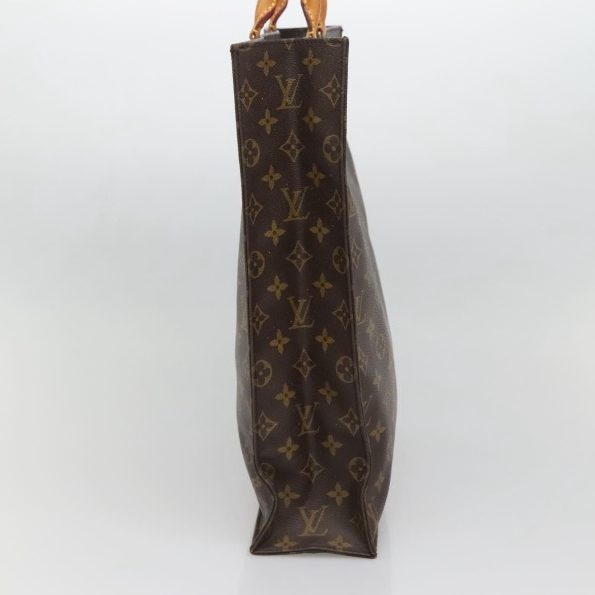 Louis Vuitton LOUIS VUITTON Monogram Sac Plat Hand Bag M51140 Size ONE SIZE - 3 Thumbnail