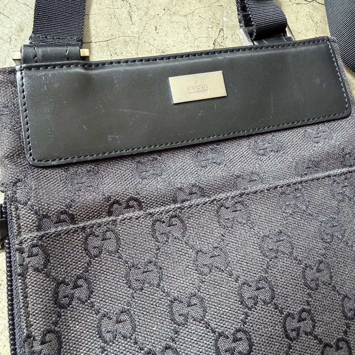 Gucci Gucci - Monogram Canvas Small Crossbody Bag Size ONE SIZE - 5 Thumbnail