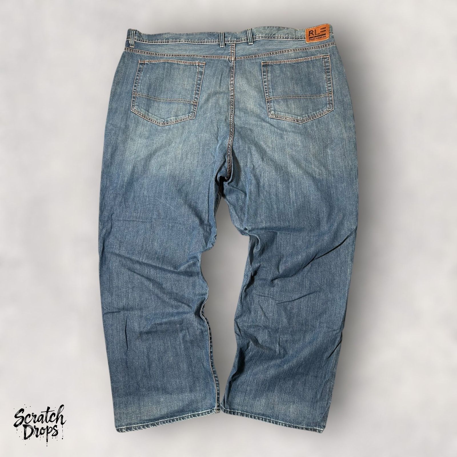 Other RLE Polo Jeans Co Vtg Denim Jeans Size 48x32 Deadstock Pants Size US 38 / EU 54 - 3 Thumbnail
