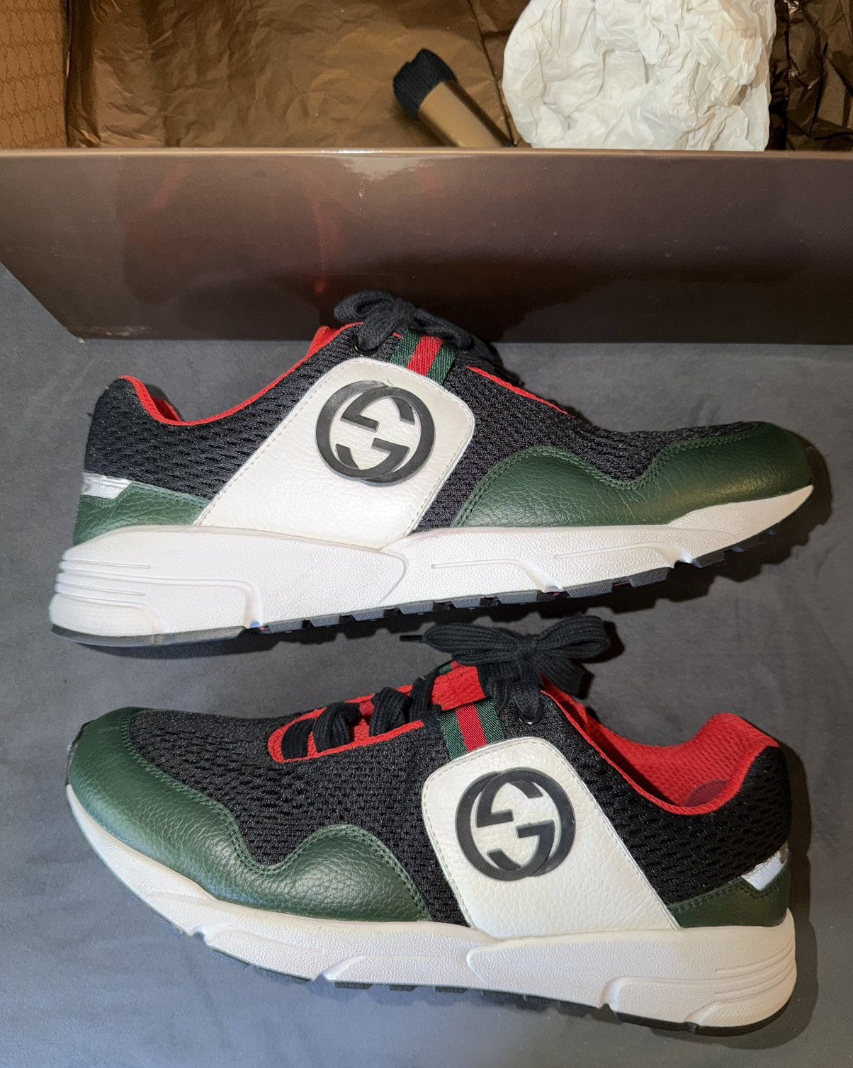 Gucci Gucci Multicolor Typhoon Sneakers Size 7 UK, 8M US Size US 8 / EU 41 - 1 Thumbnail