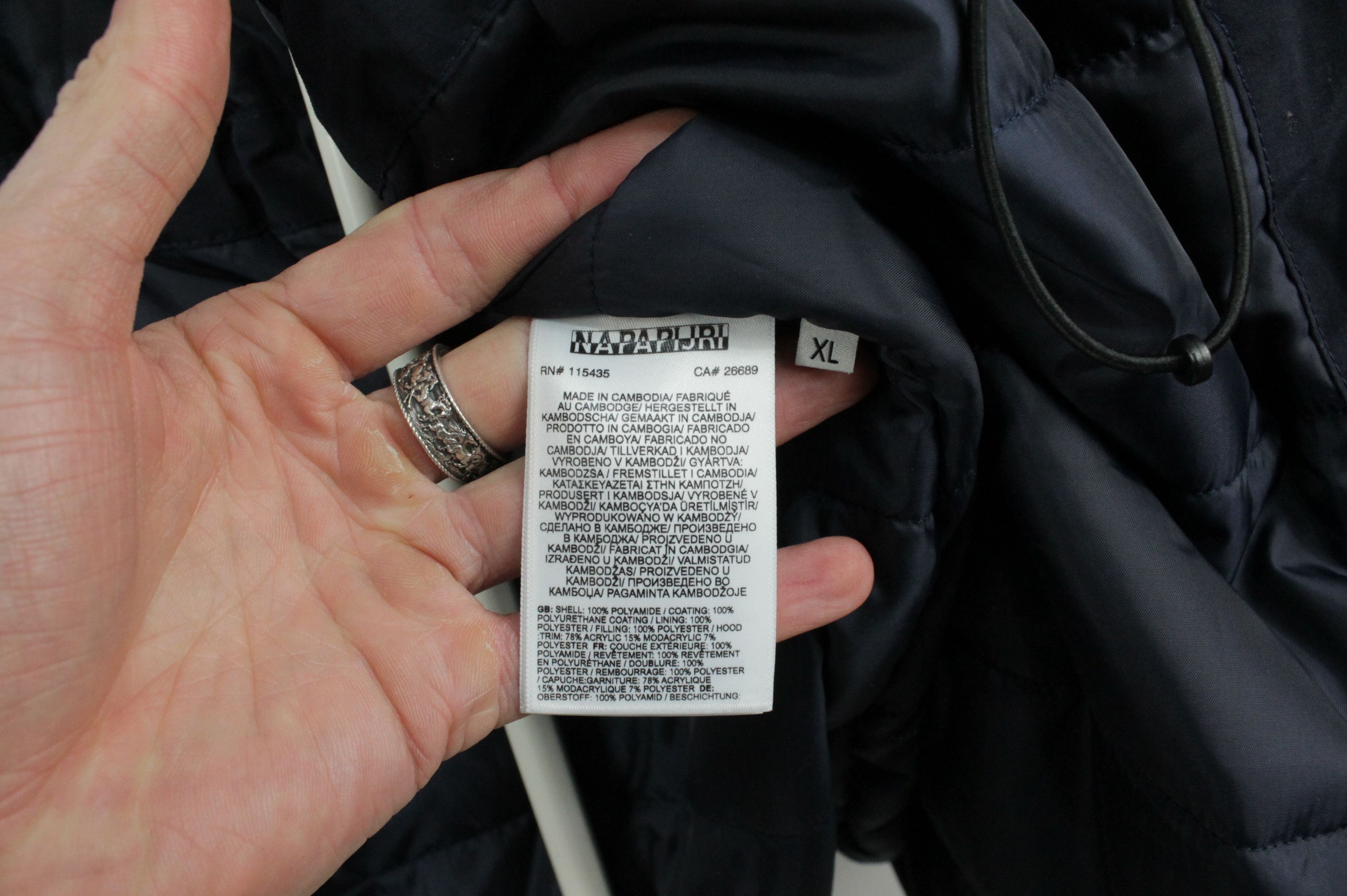 Napapijri Napapijri Ancy 2 Winter Down Jacket Parka Hooded Coat Size XL / US 12-14 / IT 48-50 - 8 Thumbnail