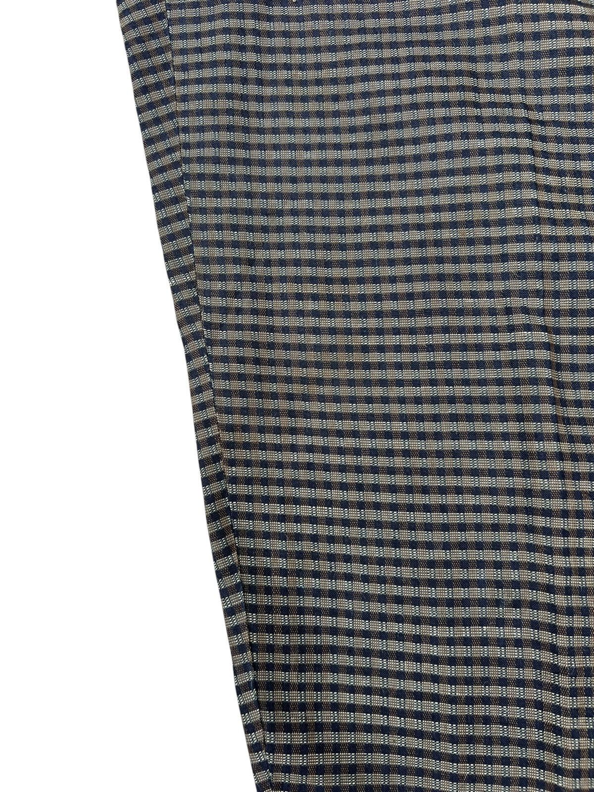 Matsuda 90s Nicole Stripe Linen Silk Jacquard Balloon Trouser Size US 29 - 11 Thumbnail