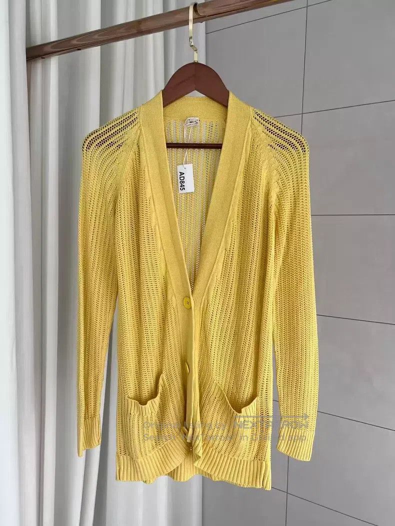 Hermes Hermes Solid color knit cardigan Size XS / US 0-2 / IT 36-38 - 1 Thumbnail