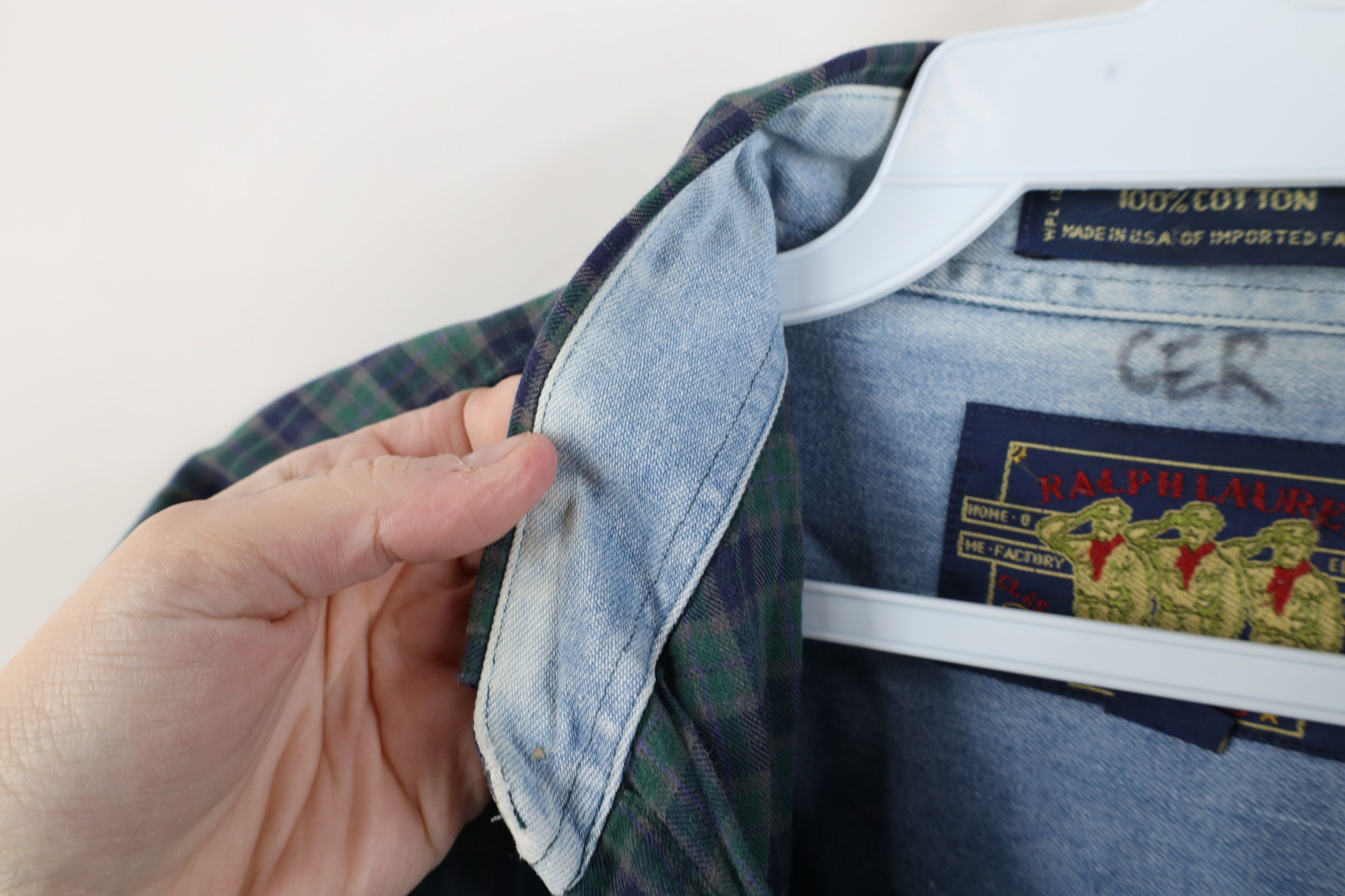 Ralph Lauren Vintage 90s Chaps Ralph Lauren Boy Scout Button Down Shirt Size US L / EU 52-54 / 3 - 7 Thumbnail