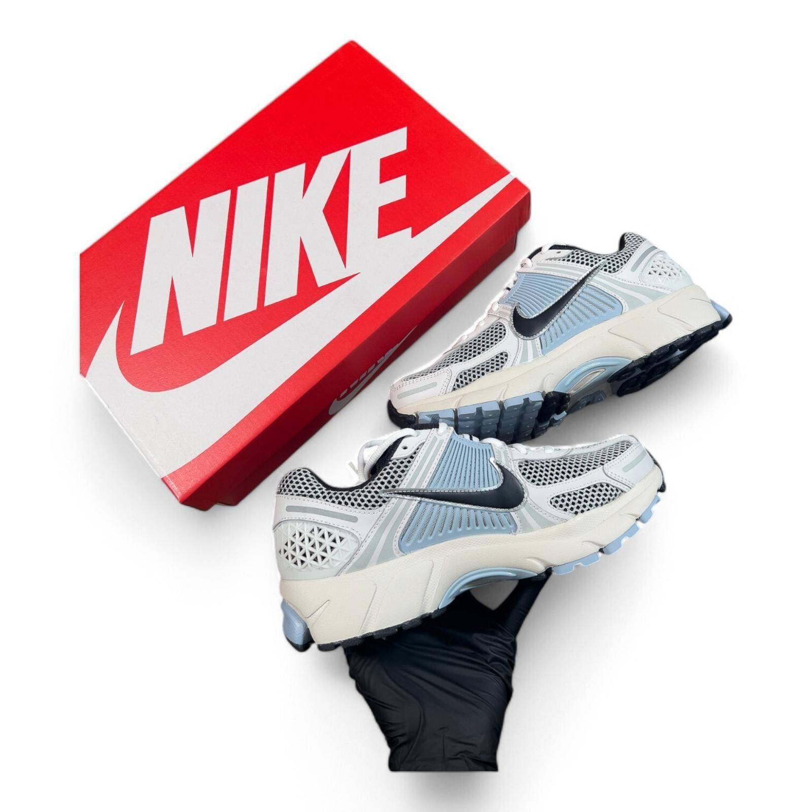 Nike Nike Zoom Vomero 5 Platinum Tint Armory Blue Trainers UK 5.5 Size US 8 / IT 38 - 1 Thumbnail