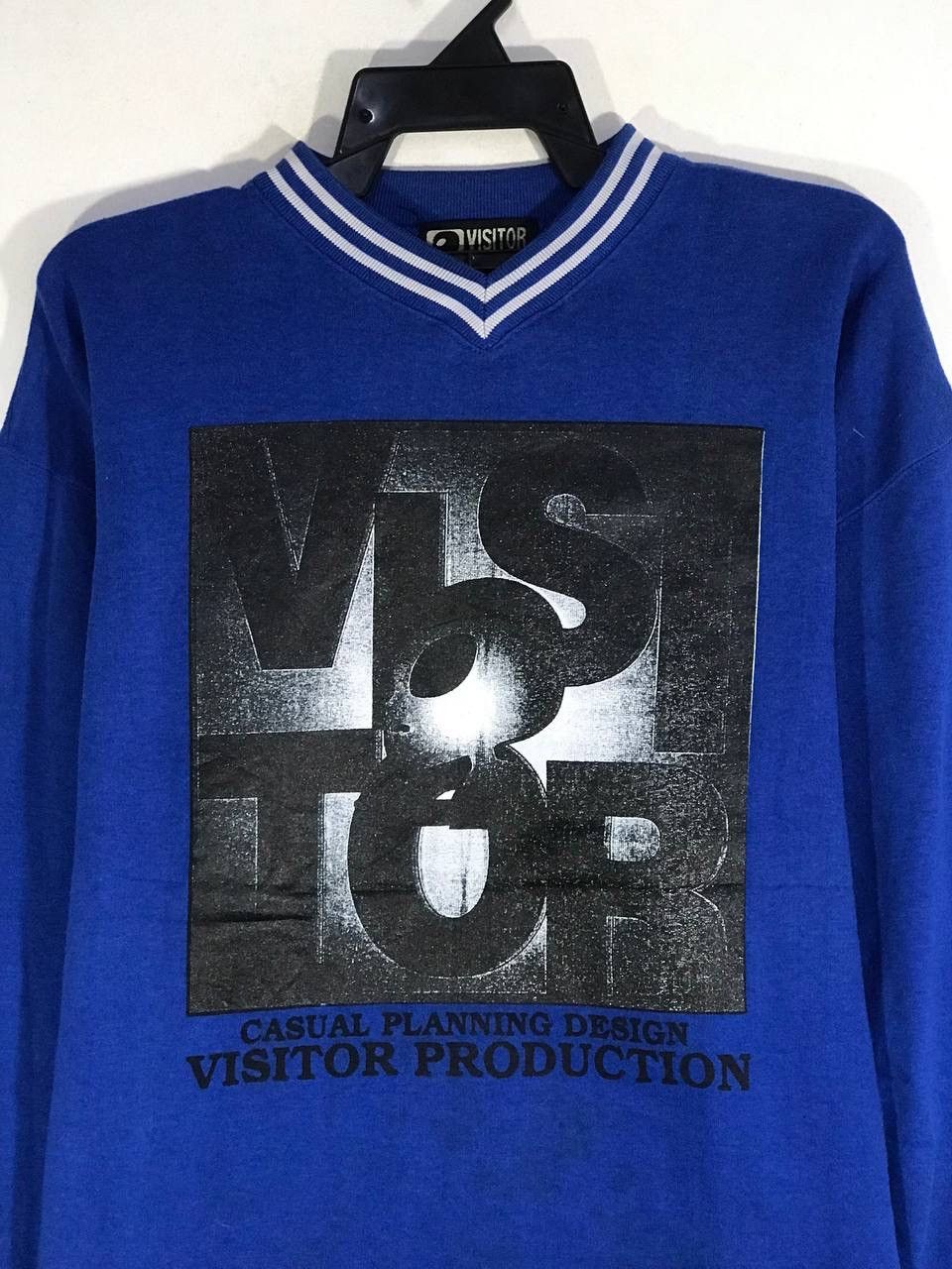 Other Vintage visitor all eyes on me sweatshirt jumper size L Size US L / EU 52-54 / 3 - 4 Thumbnail