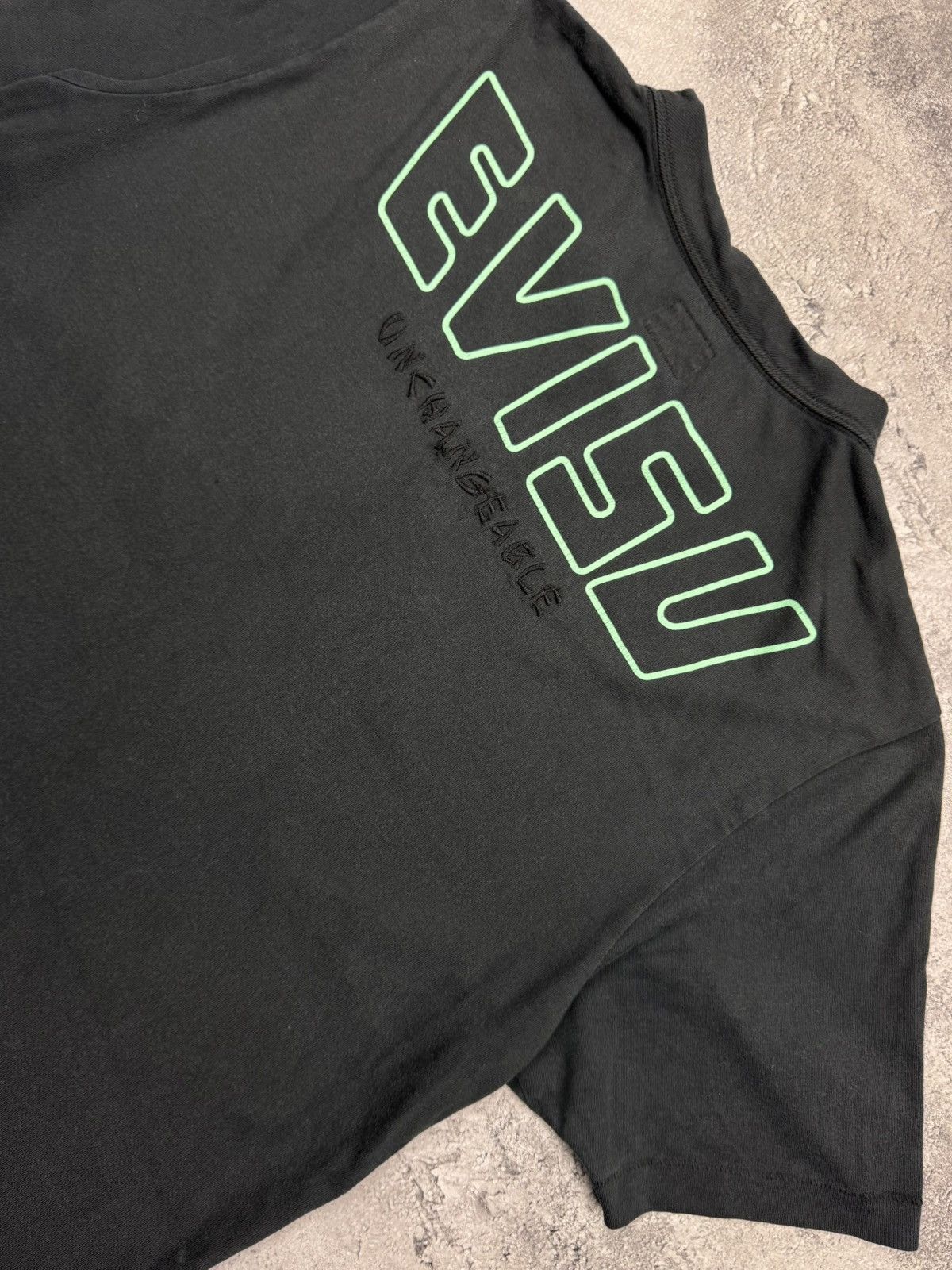 Evisu Evisu heritage T-shirt big logo vintage Japanese brand Size US XXL / EU 58 / 5 - 12 Thumbnail