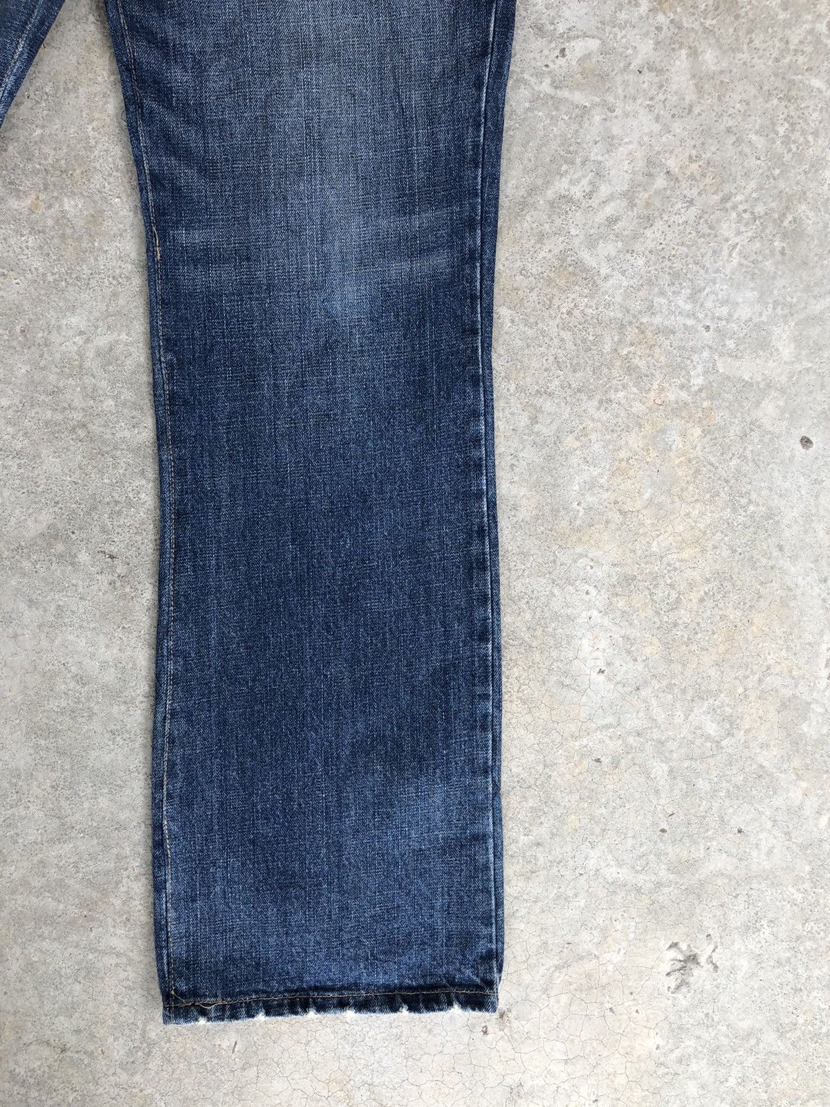 Japanese Brand Japanese Quadro Embroidered Jeans Mini Flare Distressed Size US 32 / EU 48 - 7 Thumbnail